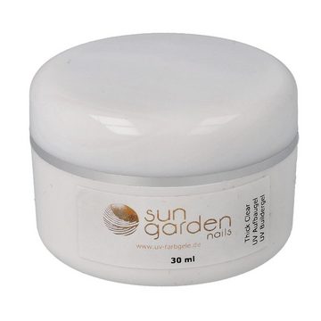 Sun Garden Nails UV-Gel 30 ml UV Gel Thick Clear Aufbaugel + Modellierschablonen 500 Stk.