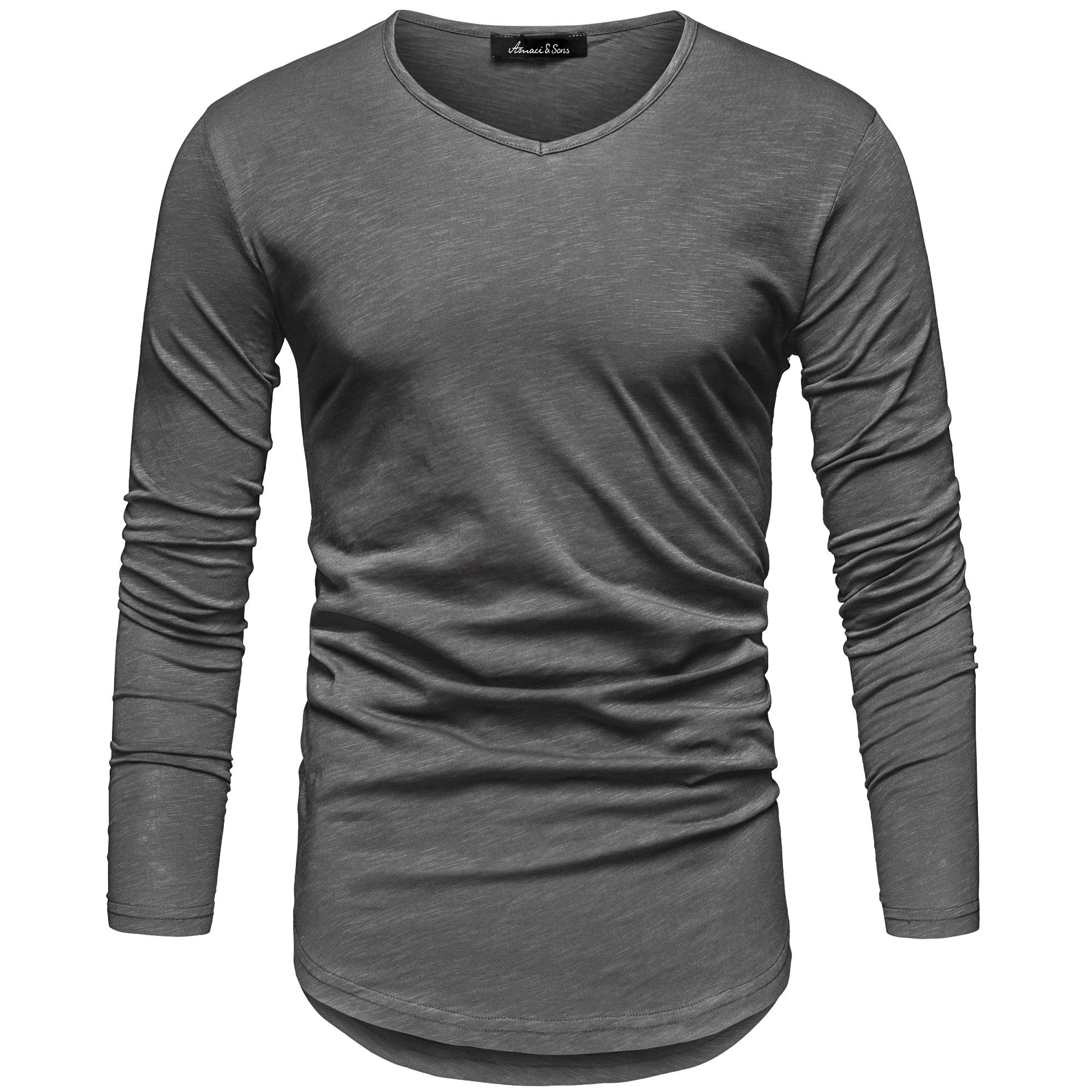 Amaci&Sons T-Shirt OXNARD Langarmshirt günstig online kaufen