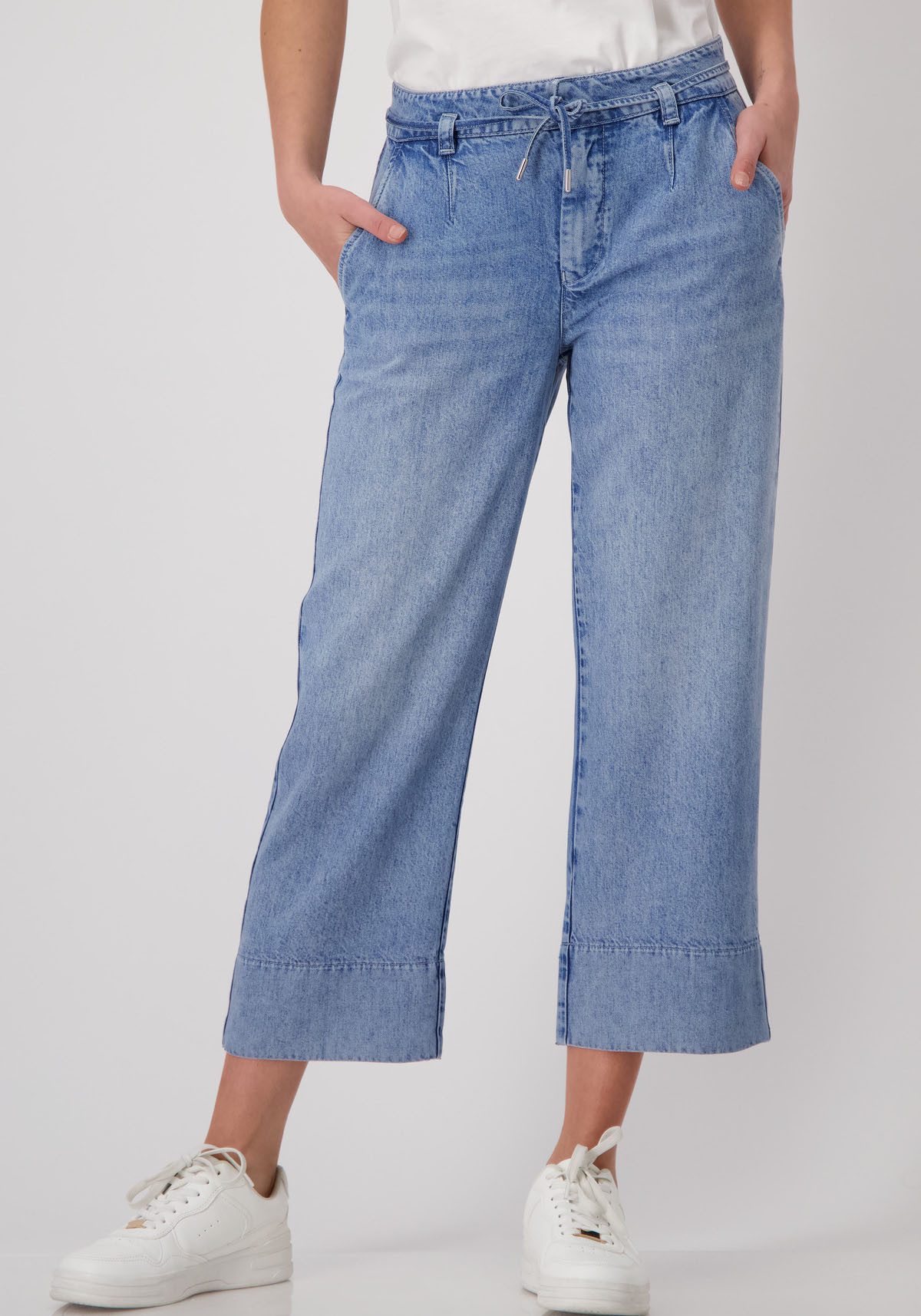 Monari Culotte mit Bindegürtel günstig online kaufen
