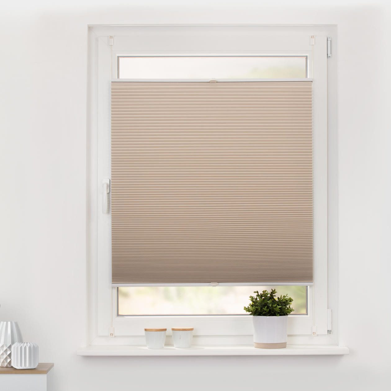 LICHTBLICK ORIGINAL Wabenplissee Thermo-Plissee Klemmfix ohne Bohren, Verdu günstig online kaufen