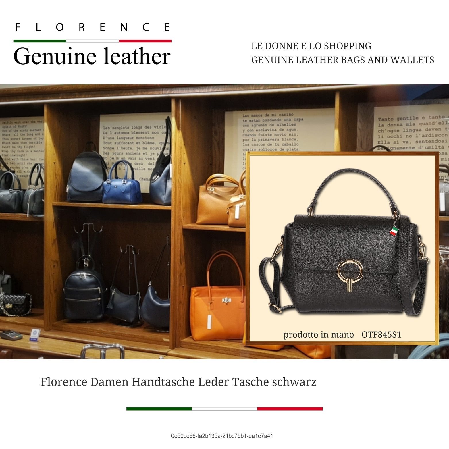 FLORENCE Handtasche Florence Damen Handtasche Leder Tasche (Handtasche, Han günstig online kaufen