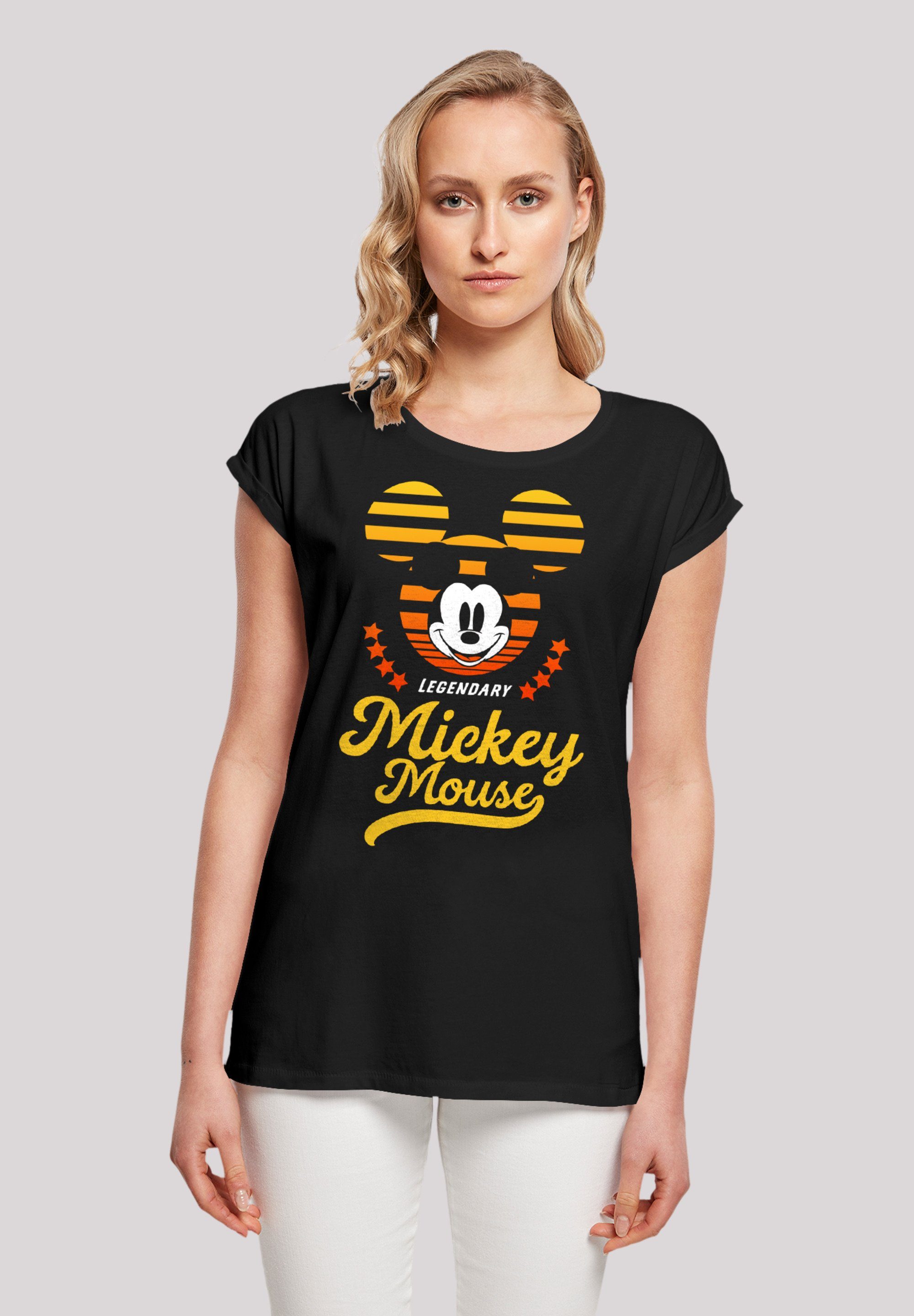 California Disney Tragekomfort hohem T-Shirt weicher F4NT4STIC Premium mit Baumwollstoff Qualität, Maus Sehr Micky