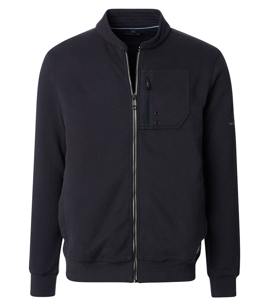 CASAMODA Sweatjacke in sportlichem Design