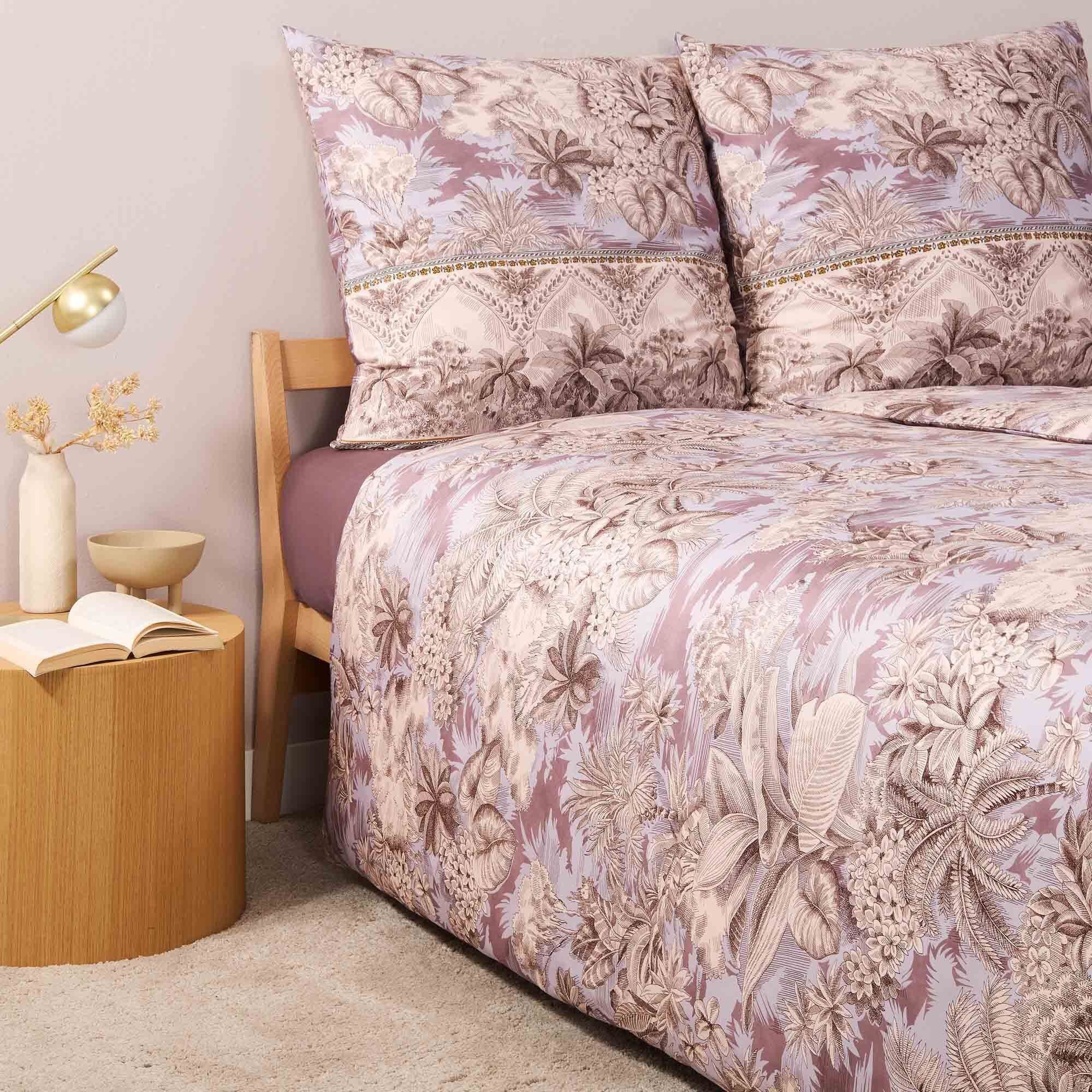 Bassetti Bettwäsche BOBOLI, Satin, aus Baumwollsatin mit Reißverschluss