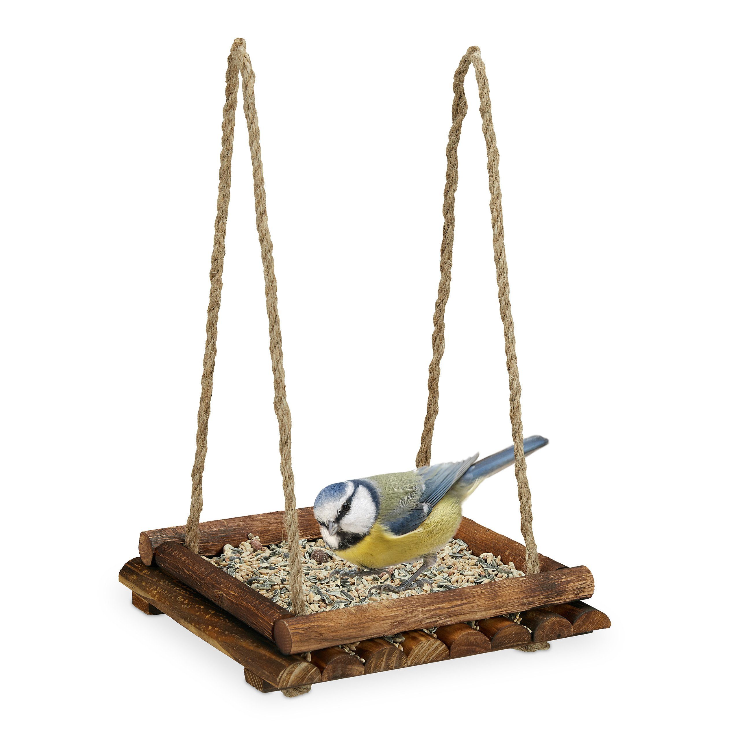 relaxdays Vogelhaus Vogelfutterstation Garten günstig online kaufen