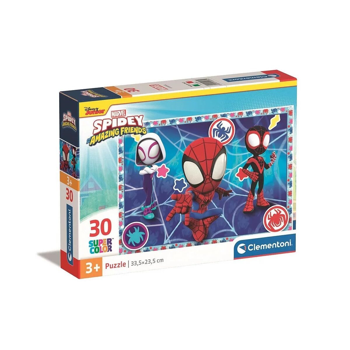 Clementoni® Lernspielzeug Spiderman Spidey 30-teiliges Puzzle Clementoni