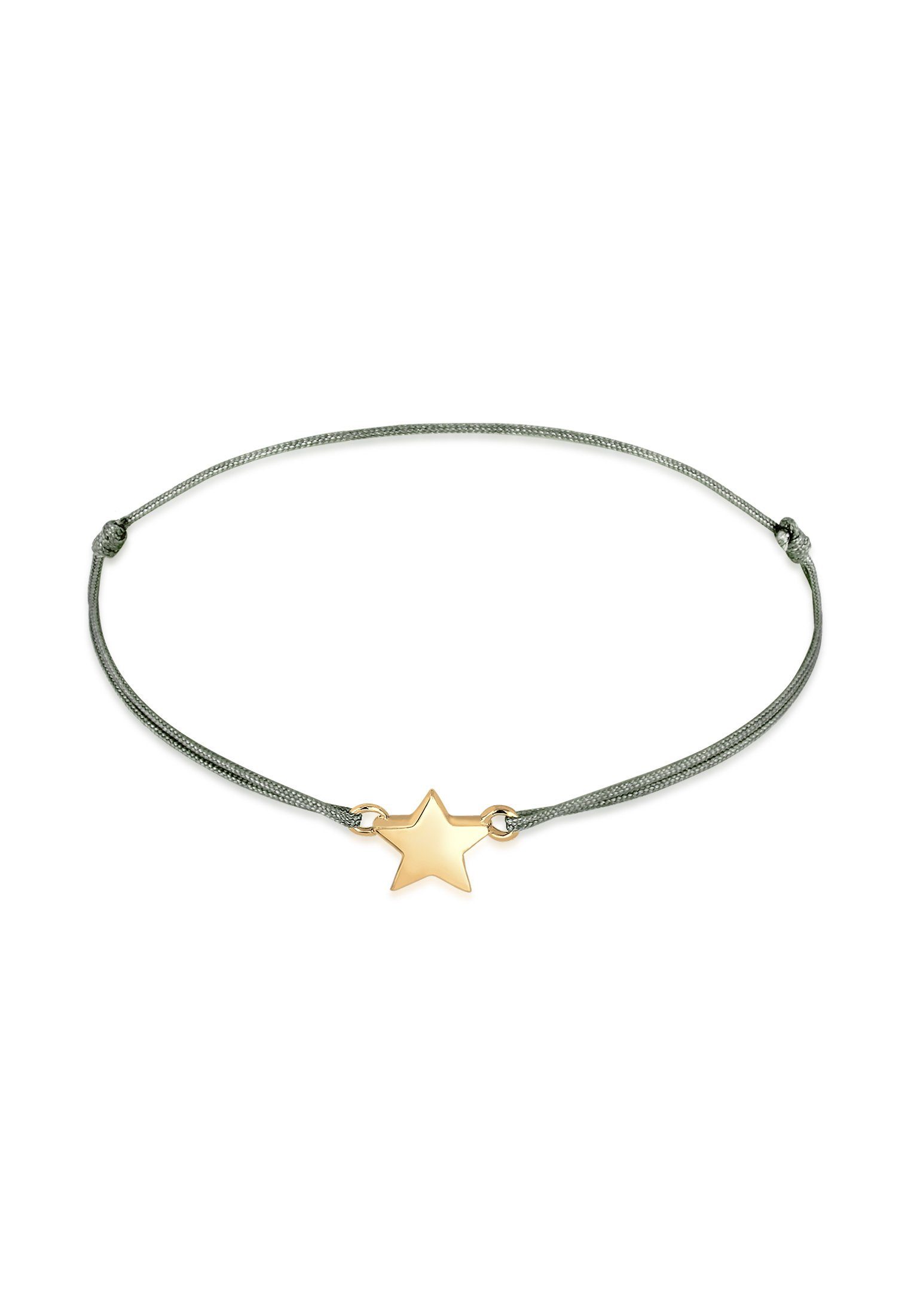 Nylon Sterling Armband 925 Band Astro Sterne Silber, Elli Stern Symbol