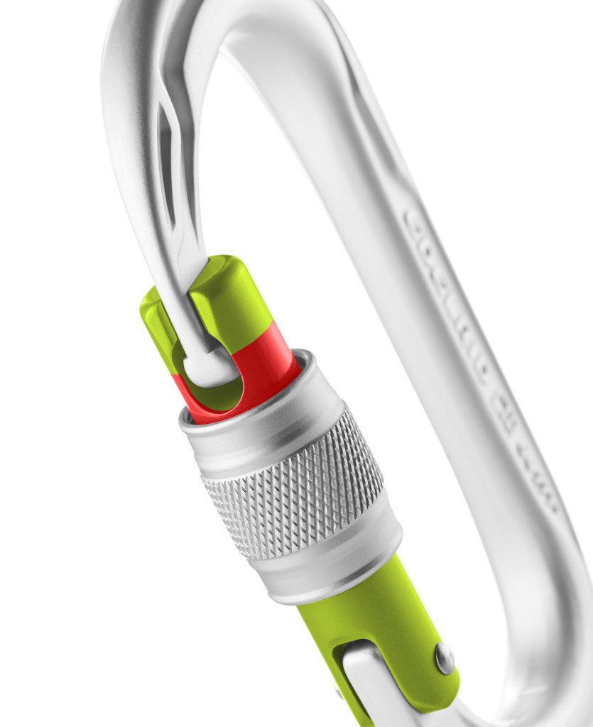 Edelrid Karabiner Oval Power 2500 Screw - Verschlusskarabiner - silver