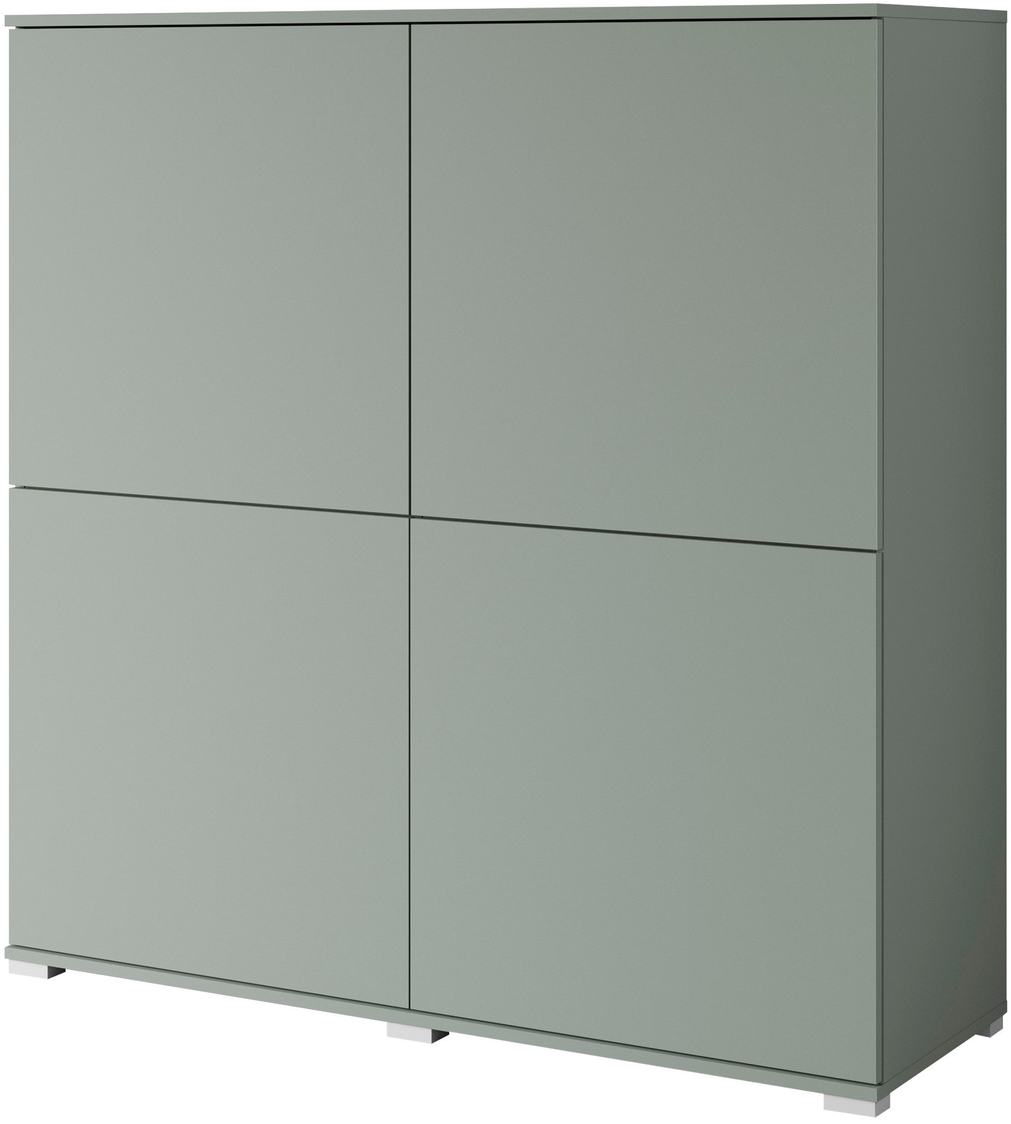 INOSIGN Highboard Kenia, moderne grifflose Hochkommode günstig online kaufen