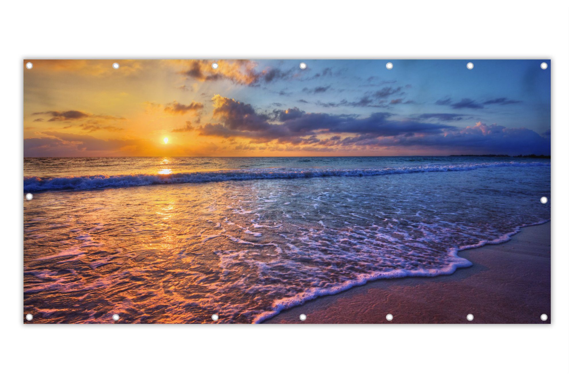 MuchoWow Balkonsichtschutz Meer - Strand - günstig online kaufen