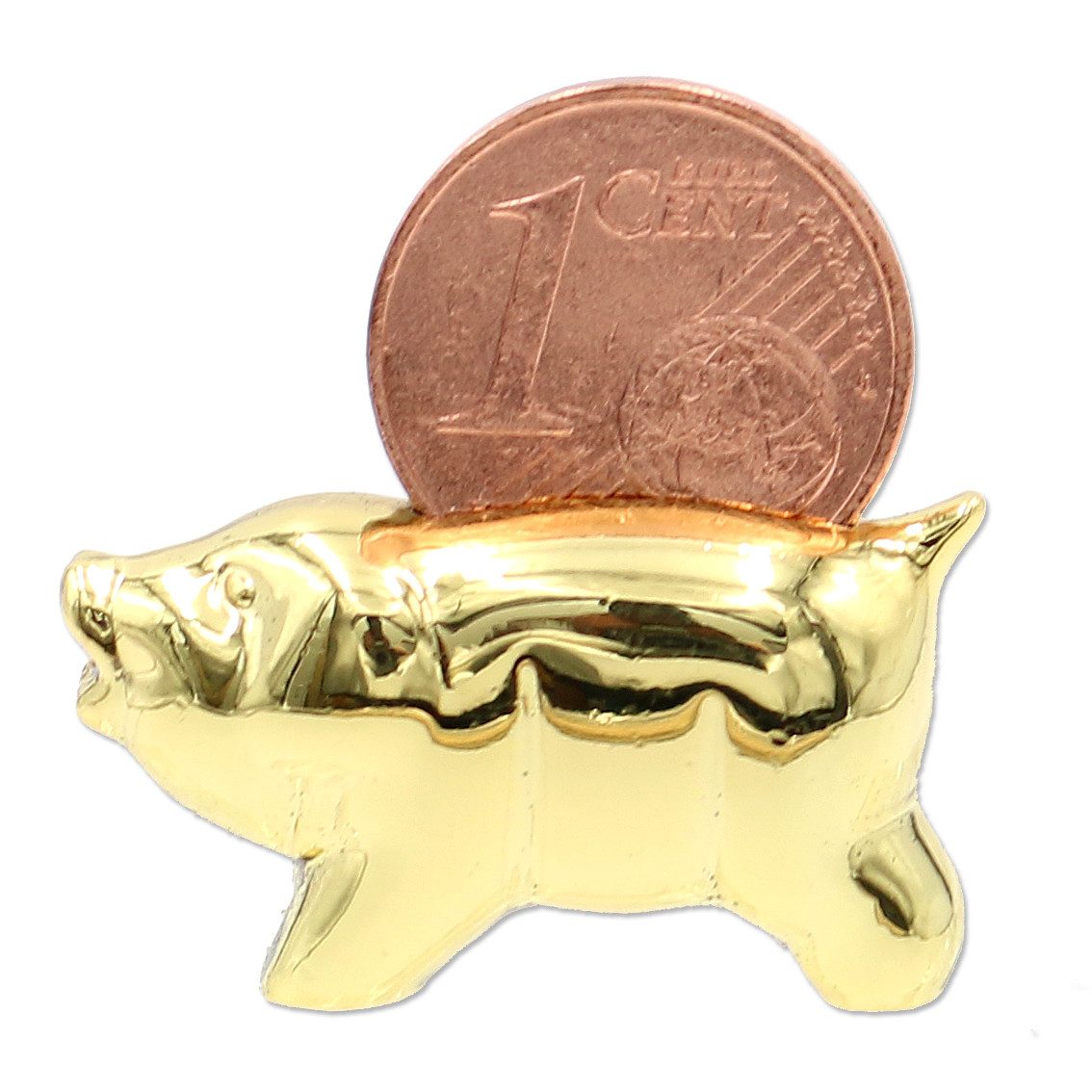 Dekohelden24 Dekofigur 1 Cent Schwein, Glücksschwein, günstig online kaufen