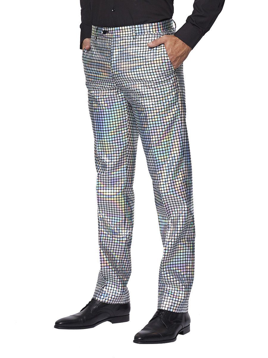 Opposuits Anzug Discoballer Kostüm Anzug - für Karneval Halloween There's a Mirror on the Dancefloor: Anzug zum Kugeln