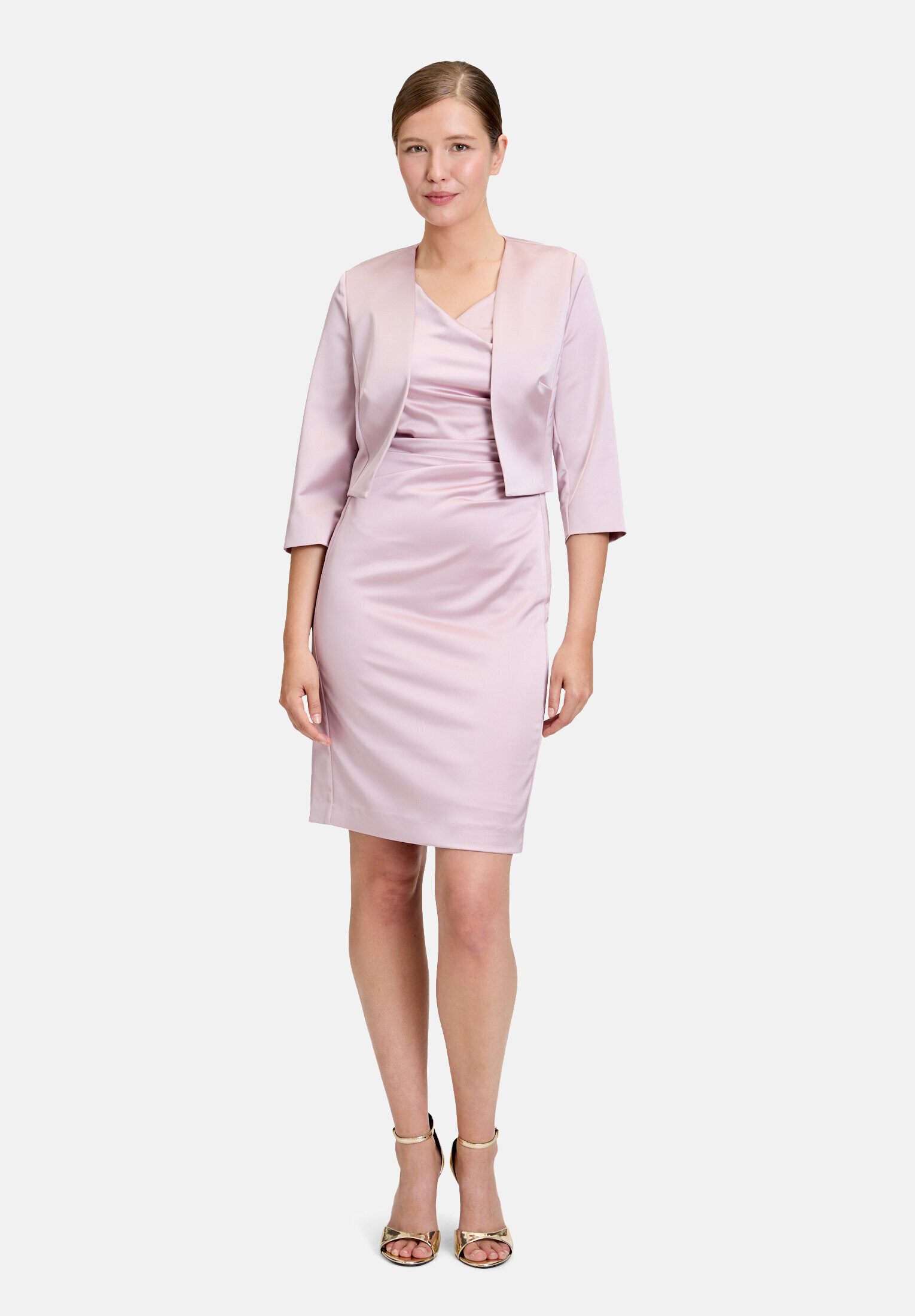 Vera Mont Bolerojacke Damen mit Kellerfalten