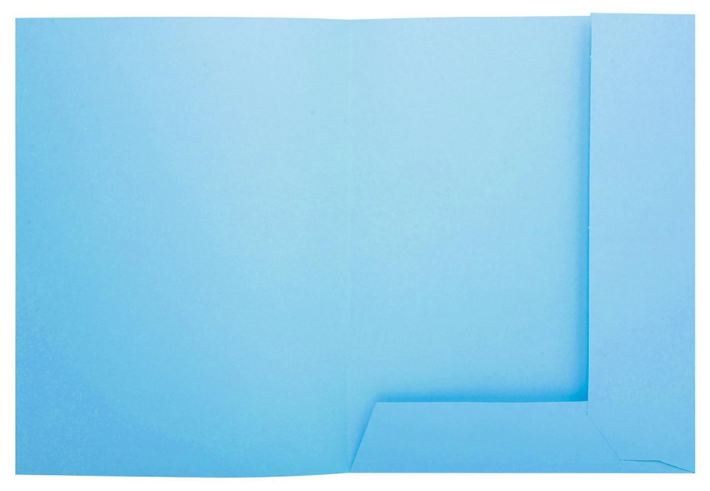 Thumbnail - EXACOMPTA Organisationsmappe 5x 50er Aktenmappe 2 Klappen SUPER 210 24x32cm - Hellblau - 332006E, Sammelmappe mit Klappe...