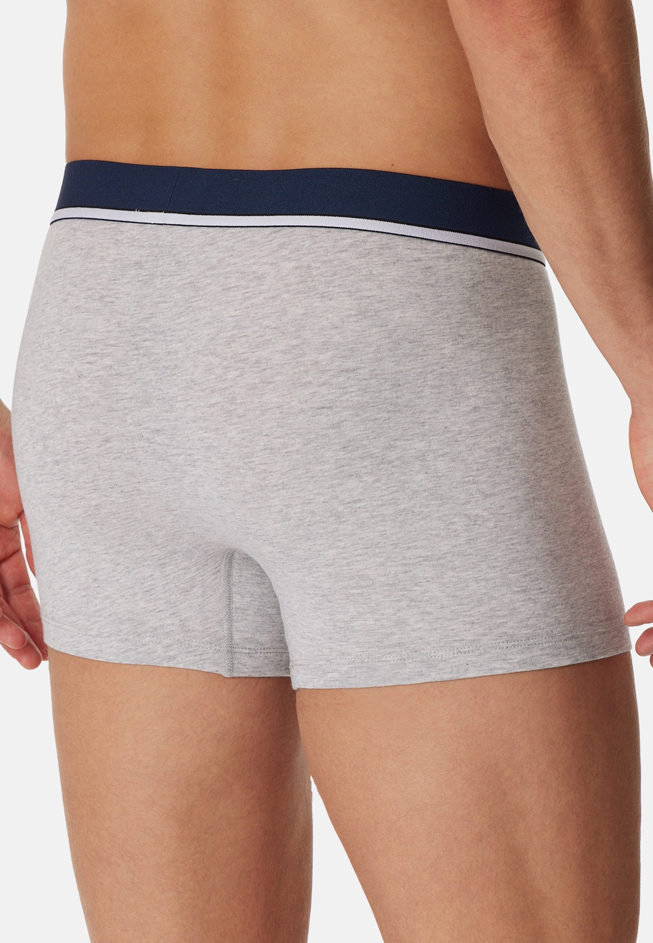 Schiesser Retro Boxer 3er Pack - 95/5 - Organic Cotton (Spar-Set) Retro Short / Pant - Baumwolle - ohne Eingriff