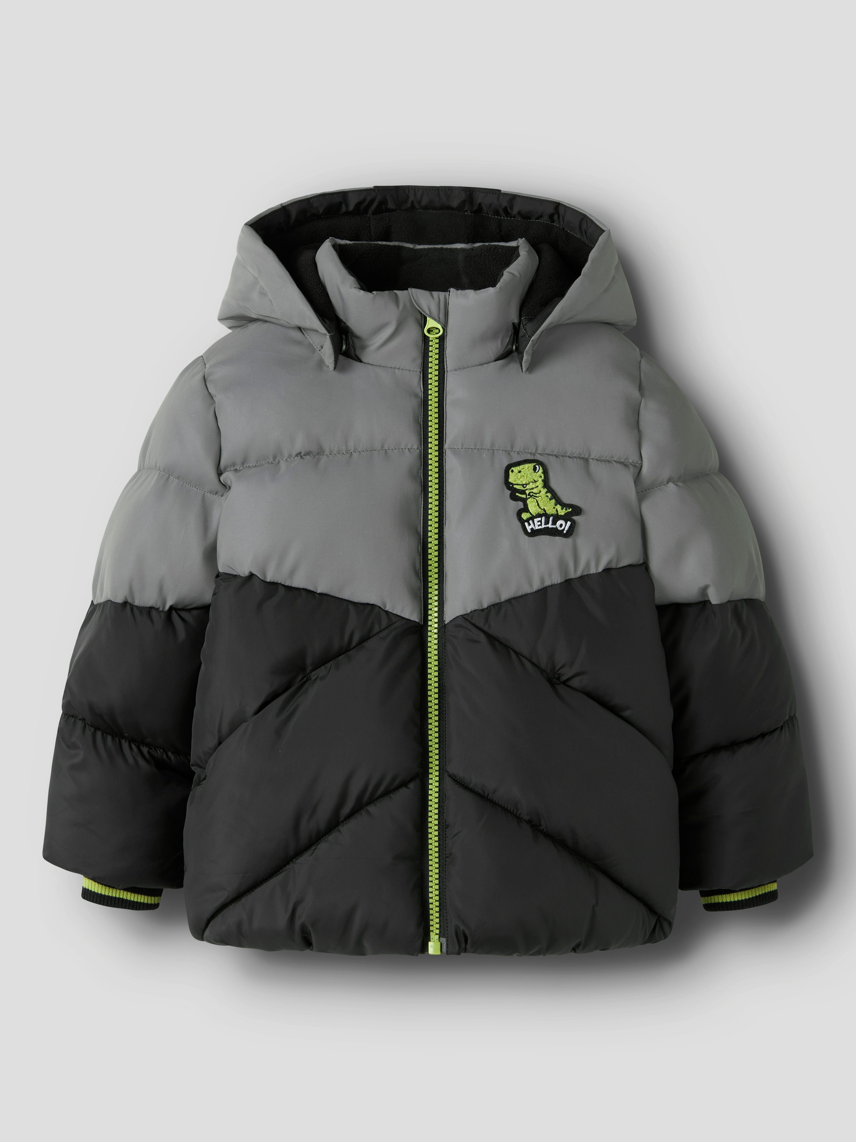 Name It Steppjacke NMMMORTEN PUFFER JACKET DINO DETAIL1 – Bild 2 von 5