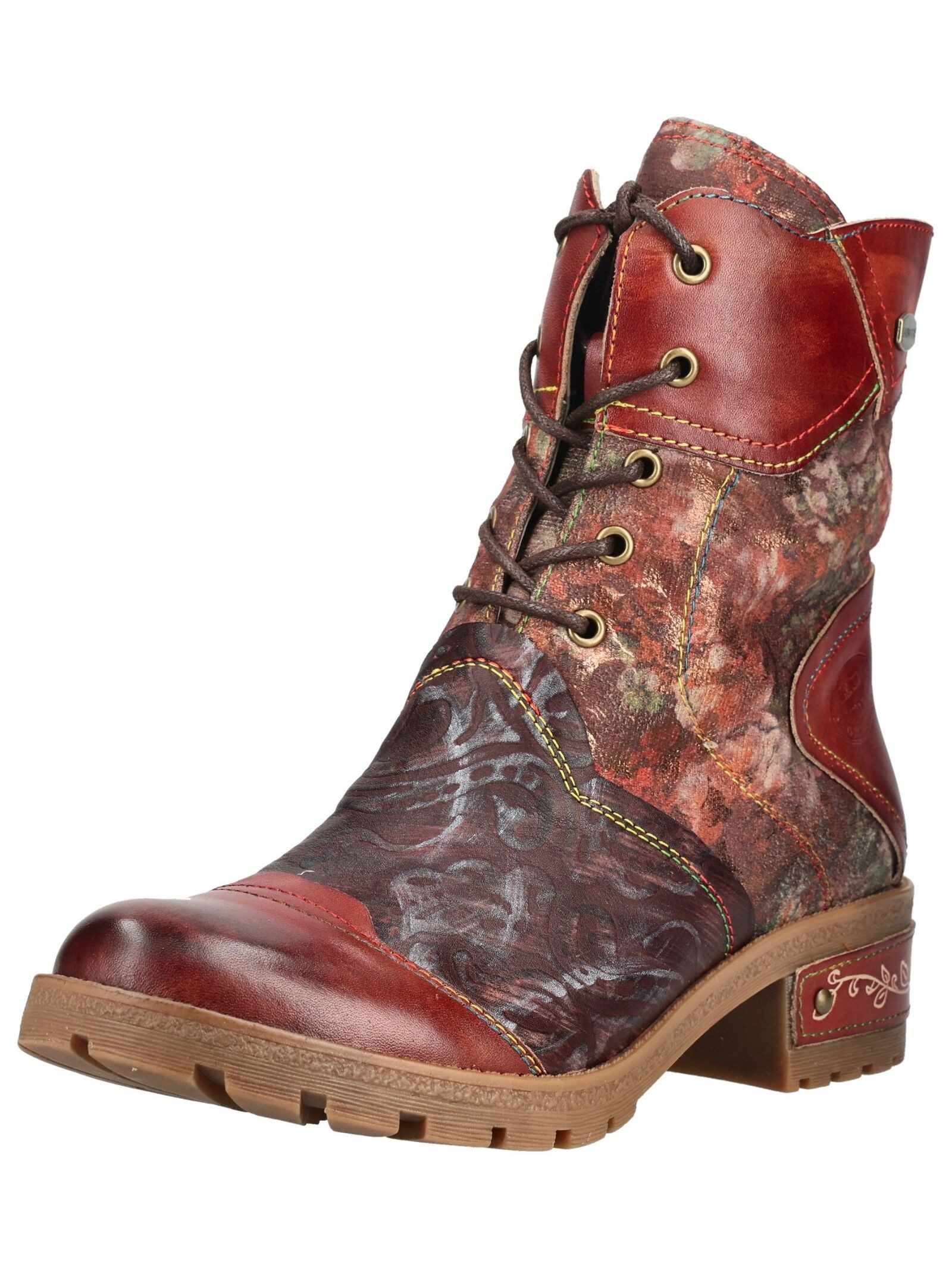 LAURA VITA LAURA VITA Stiefelette Leder/Textil Schnürstiefelette