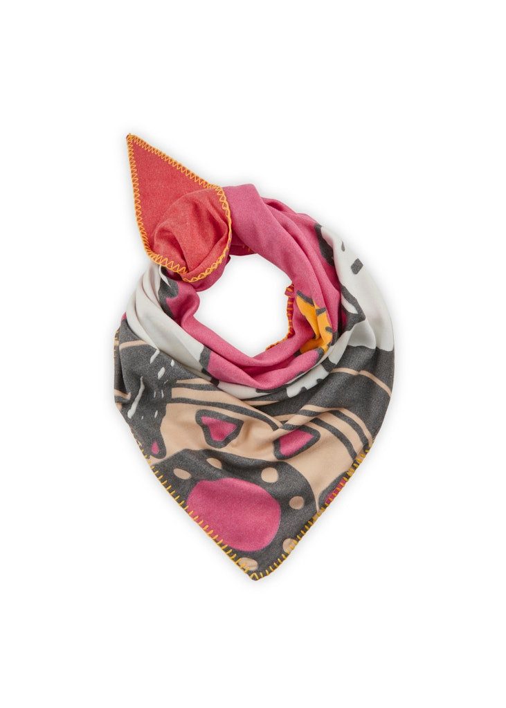 Codello Schal PRINTED TRIANGLE POLYESTER/VISCOSE günstig online kaufen