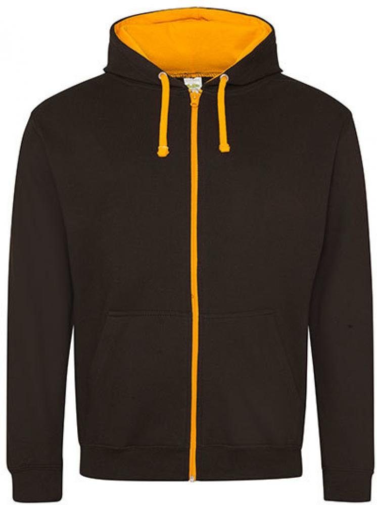 Just Hoods Kapuzensweatjacke Varsity Zoodie Kapuzenpulli mit Reisverschluss