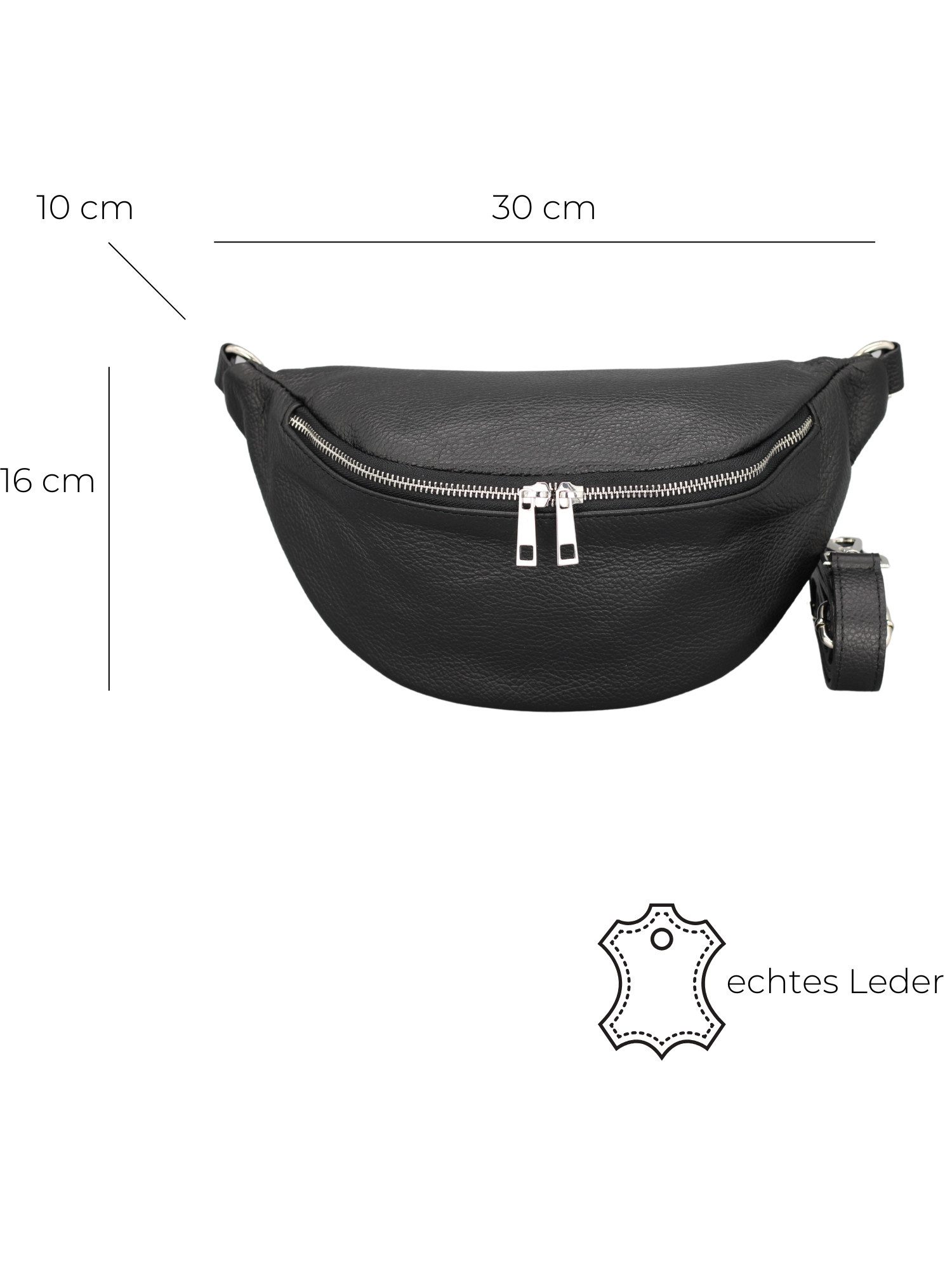 BRISE TASCHE Schultertasche Exklusive Damen Leder Umhängetasche – Zeitlos, Hochwertig, Praktisch (Einzeltasche), Echtleder, langlebig, zeitloses Design – Bild 4 von 4