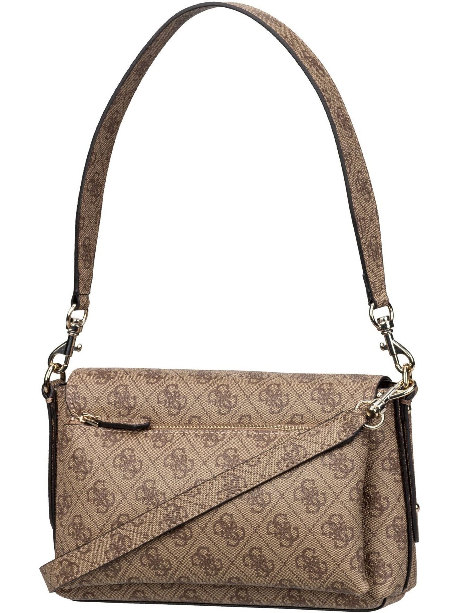 Guess Schultertasche Brenton Flap Logo günstig online kaufen