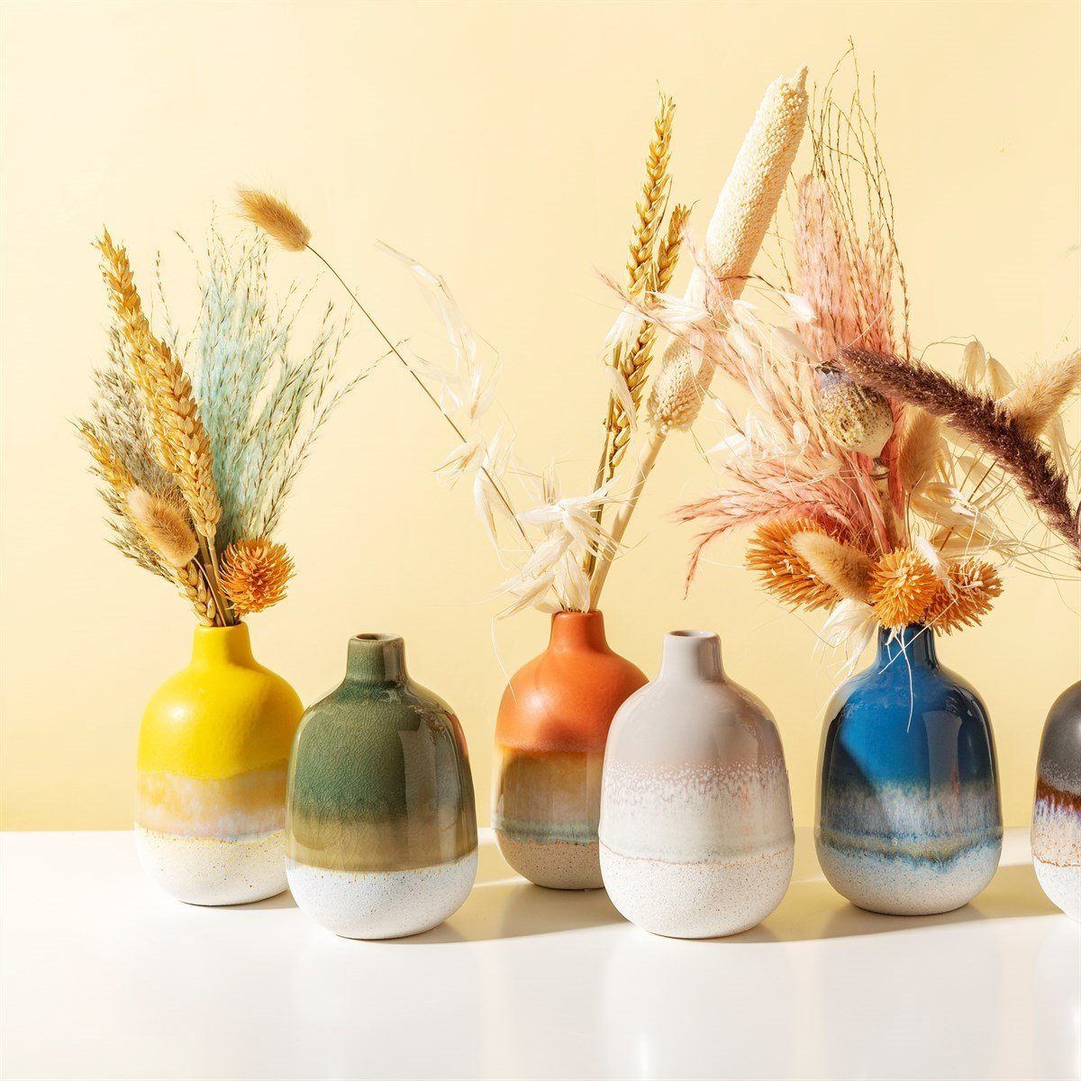 Sass & Belle Dekovase Glasierte Vase günstig online kaufen