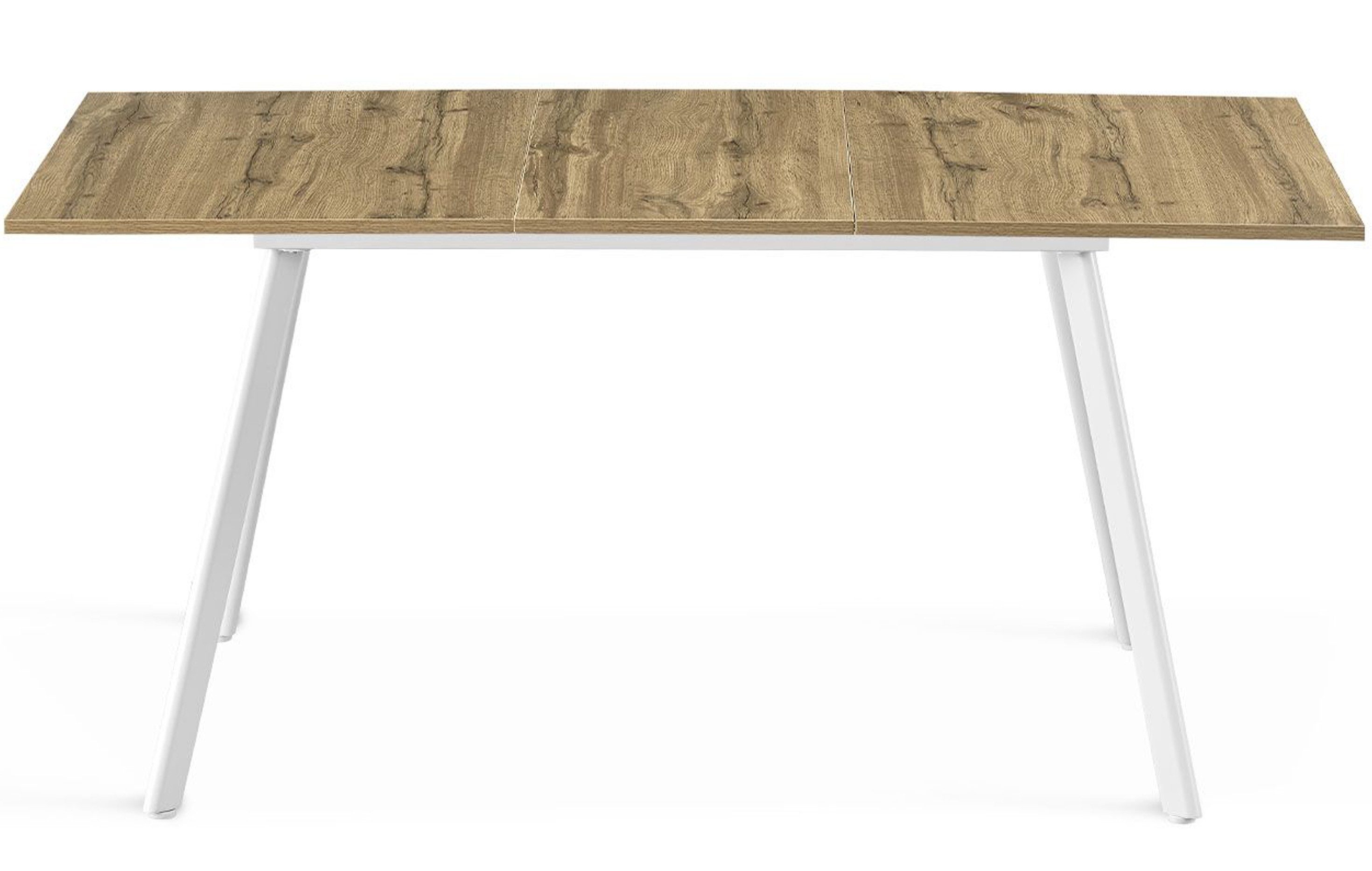 B&D home Esstisch Ausziehtisch MARA, Metallgestell oder Holzgestell, ausziehbar 120-160cm, 4-6 Personen