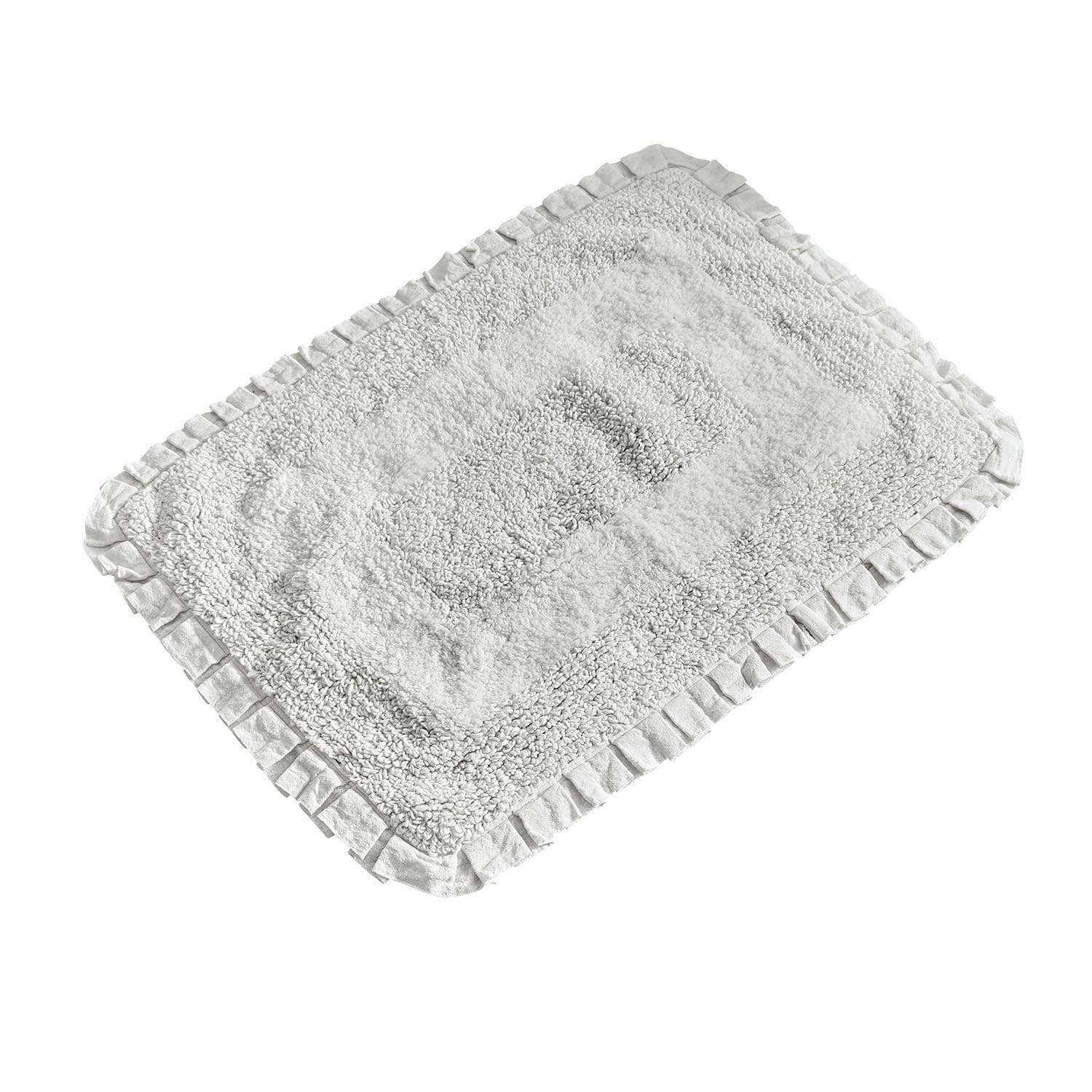 Mirabeau Badematte Badematte Jasmin weiß, Höhe günstig online kaufen