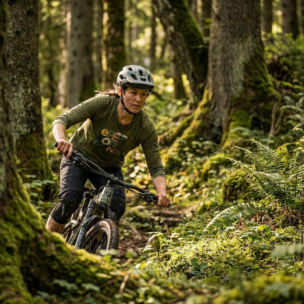 Haibike Funktionsshirt Haibike Freeride T-Shirt Hochgern moos by Maloja women Größe S