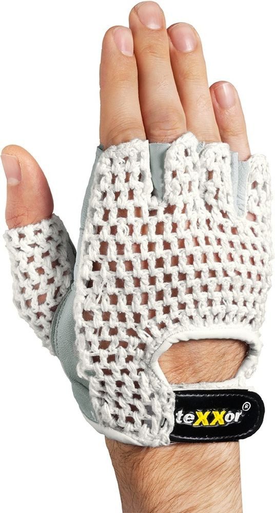 teXXor Arbeitshandschuh-Set Nappaleder-Handschuhe Fahrradfahrer