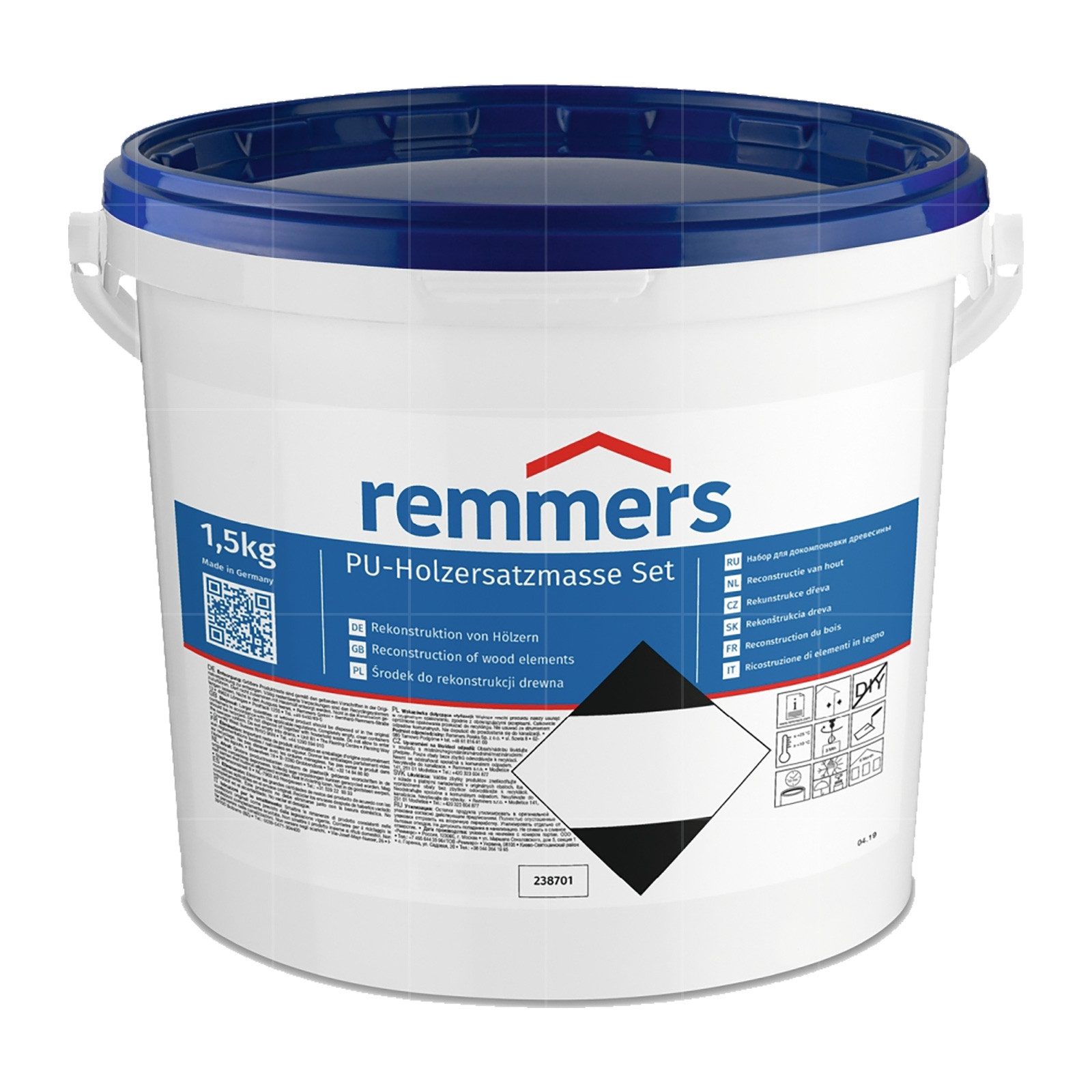 Remmers Holz-Reparaturset PU-HOLZERSATZMASSE-SET
