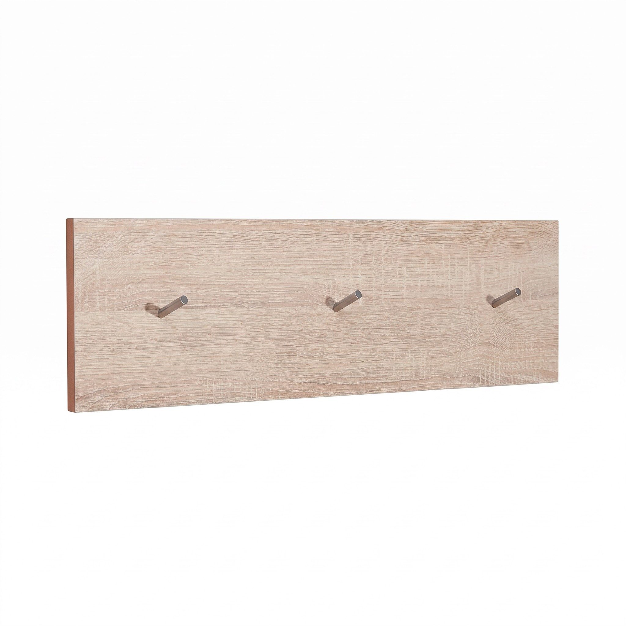 bv-vertrieb Garderobe Garderobenpaneel 80x8x20 Wandgarderobe Eiche sägerau dekor #4545