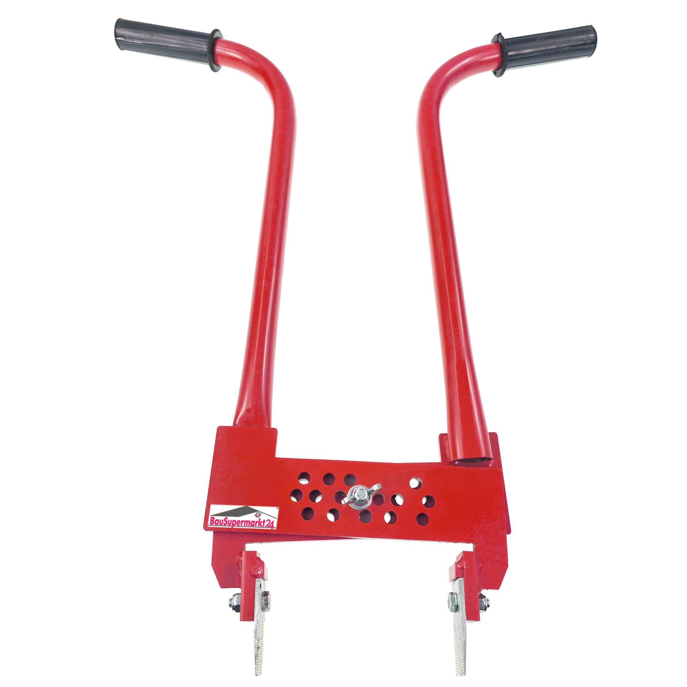 BauSupermarkt24 Plattenheber Steinzieher Pflasterzieher Steinausheber 0–240 mm Profi Typ L, -]