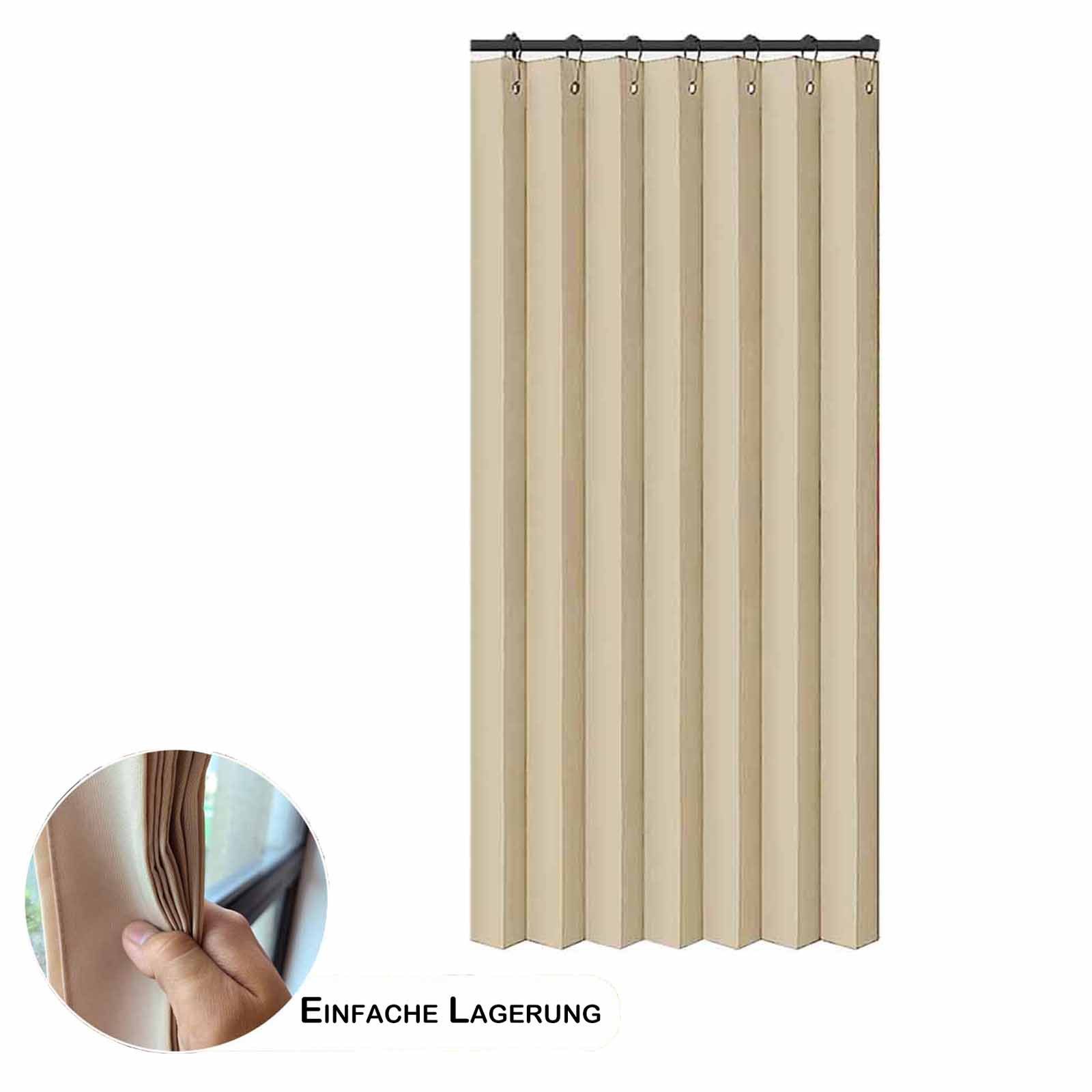 Jibenhome Outdoorvorhang Sichtschutz Vorhang Raumteiler, Wasserdicht günstig online kaufen