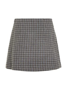 Tommy Hilfiger A-Linien-Rock WOOL CHECK MINI SKIRT Webrock im Stil der 90er Jahre