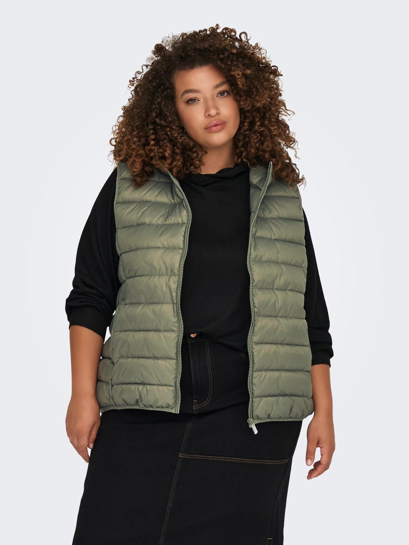 ONLY CARMAKOMA Steppweste CARNEW TAHOE HOOD günstig online kaufen