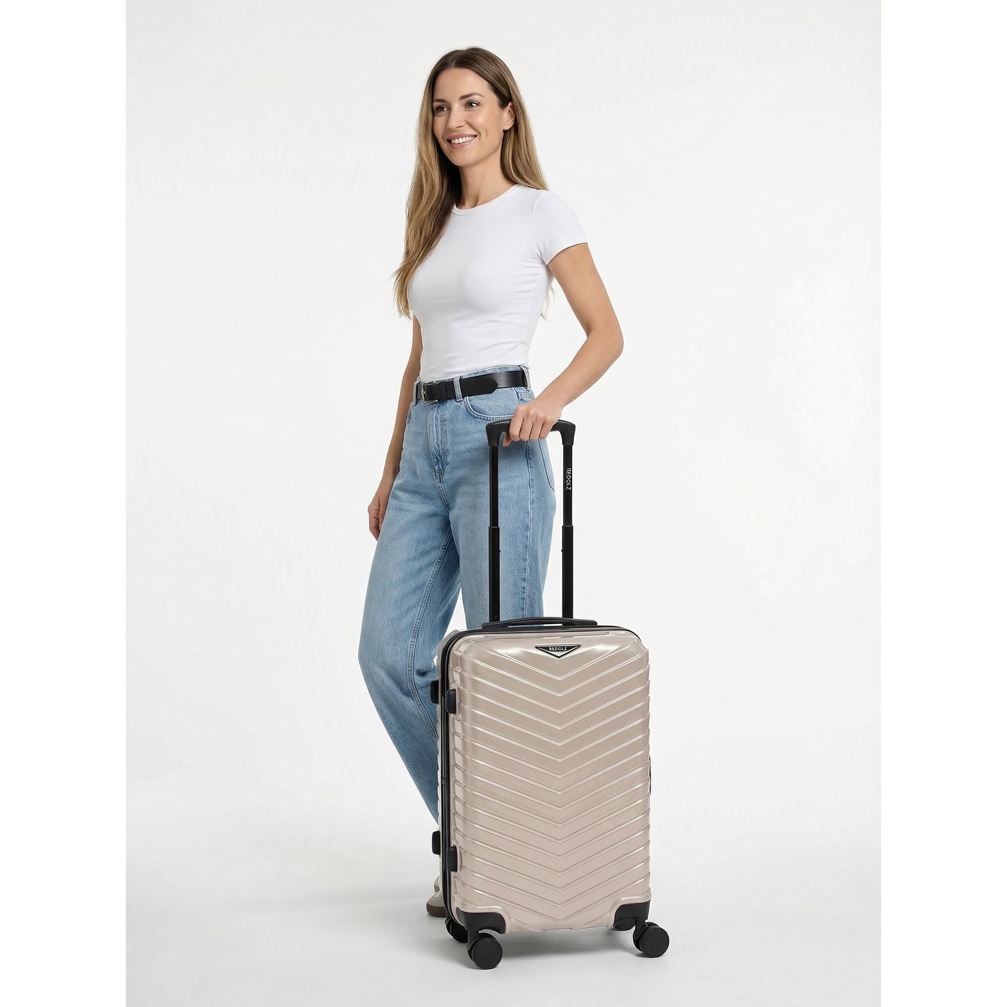 Redolz Handgepäck-Trolley Essentials 18 2.0, 4 Rollen, ABS, Polycarbonat