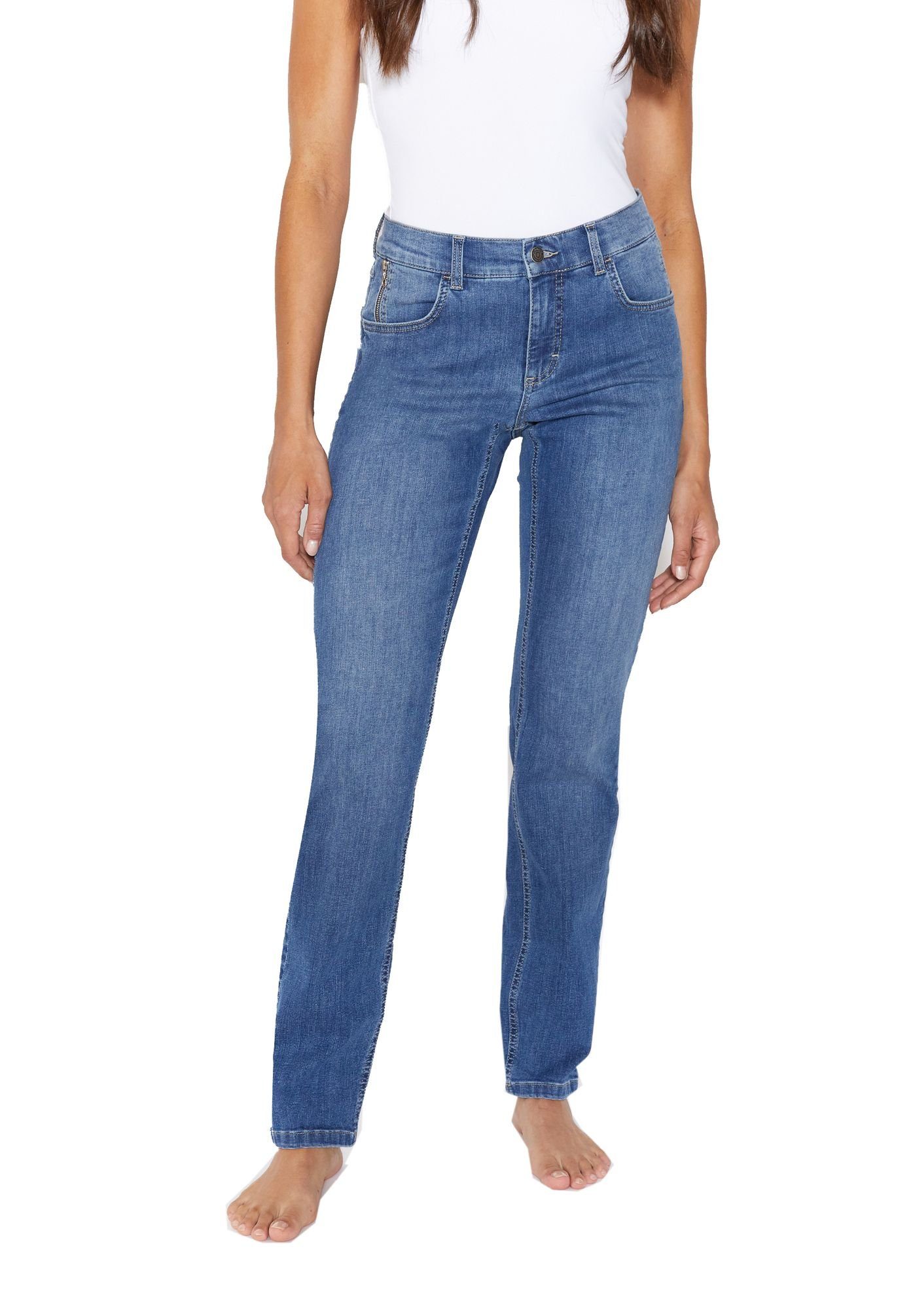 ANGELS 5-Pocket-Jeans Dolly (3468054) mid blue used (335) | Jeans