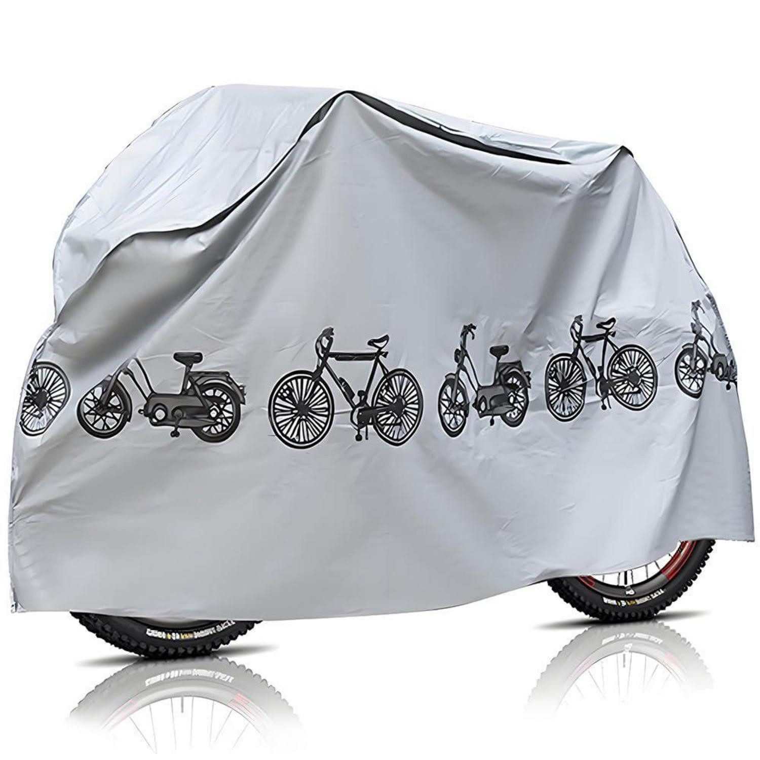 LuxusKollektion Abdeckhaube Fahrradabdeckung Wasserdicht Verdickt 200x110cm