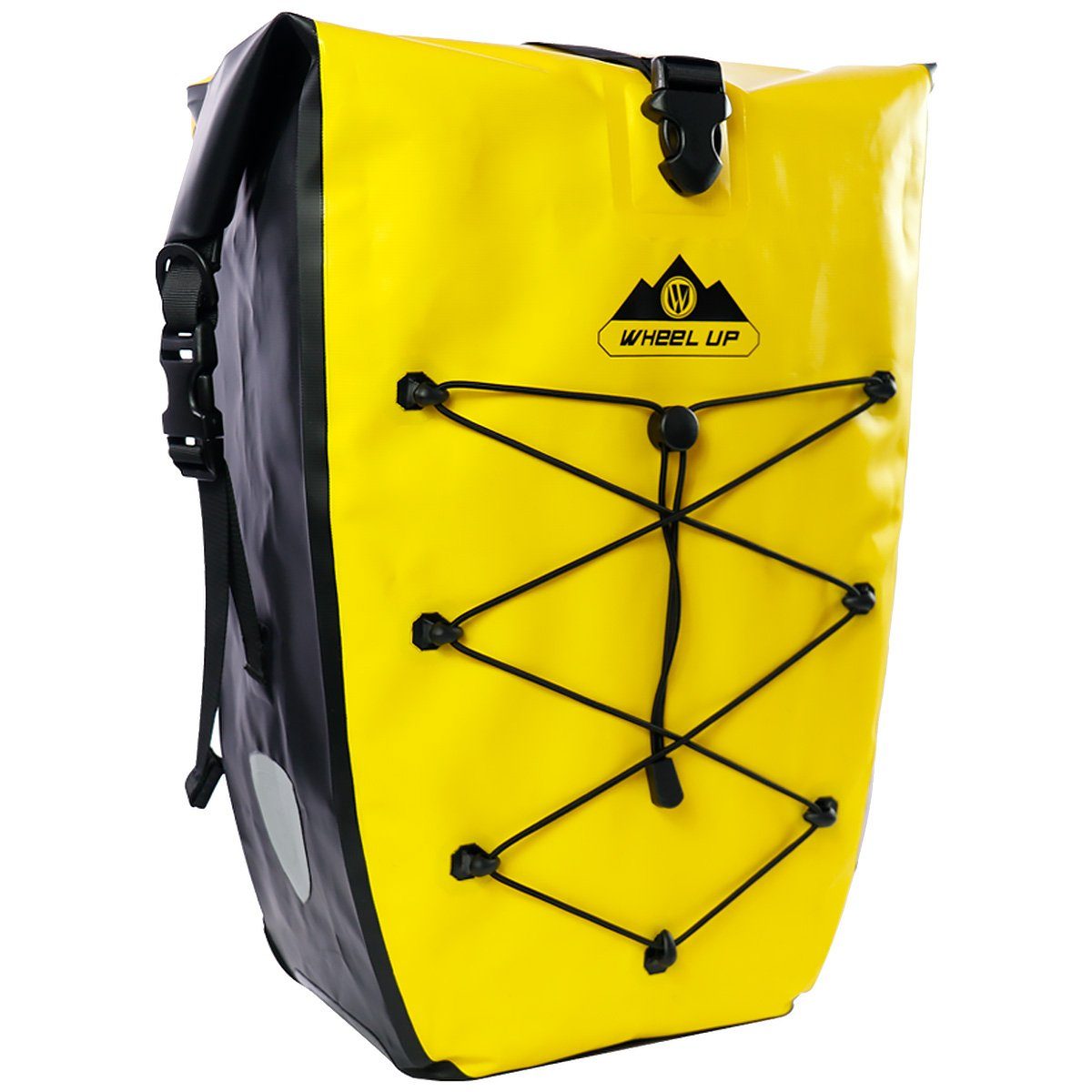 MidGard Gepäckträgertasche Premium-Fahrrad-Tasche für Gepäckträger, wasserfeste mit Reflektoren