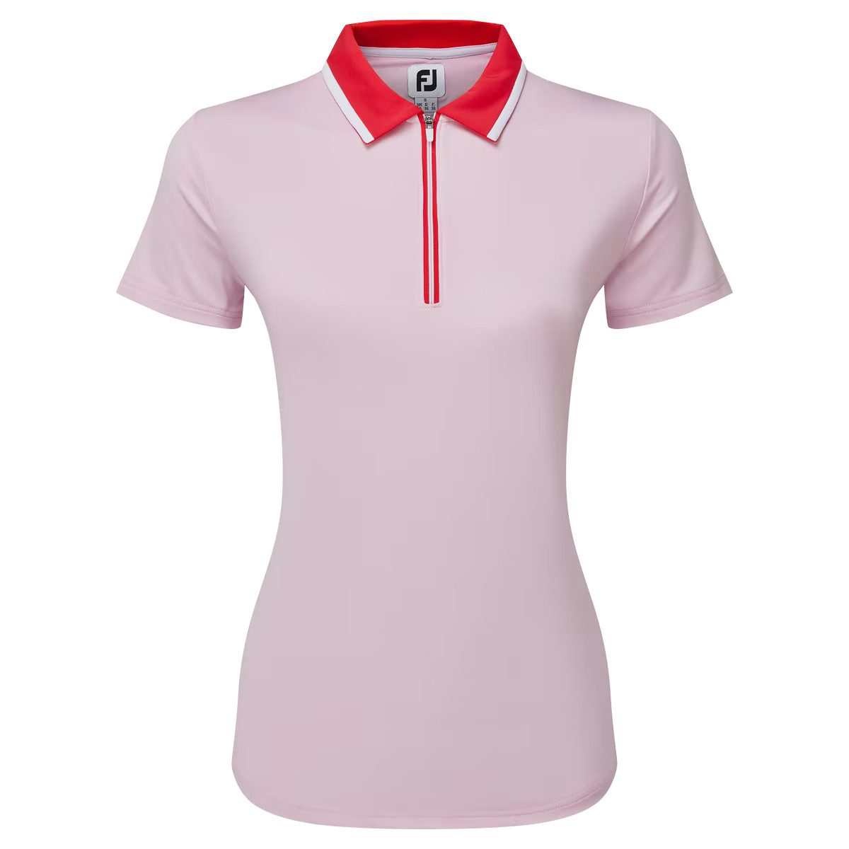 FOOTJOY Poloshirt FootJoy Golf Polo Colorblock Rosa Damen L