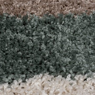 Hochflor-Teppich STREAM, FLAIR RUGS, rechteckig, Höhe: 30 mm