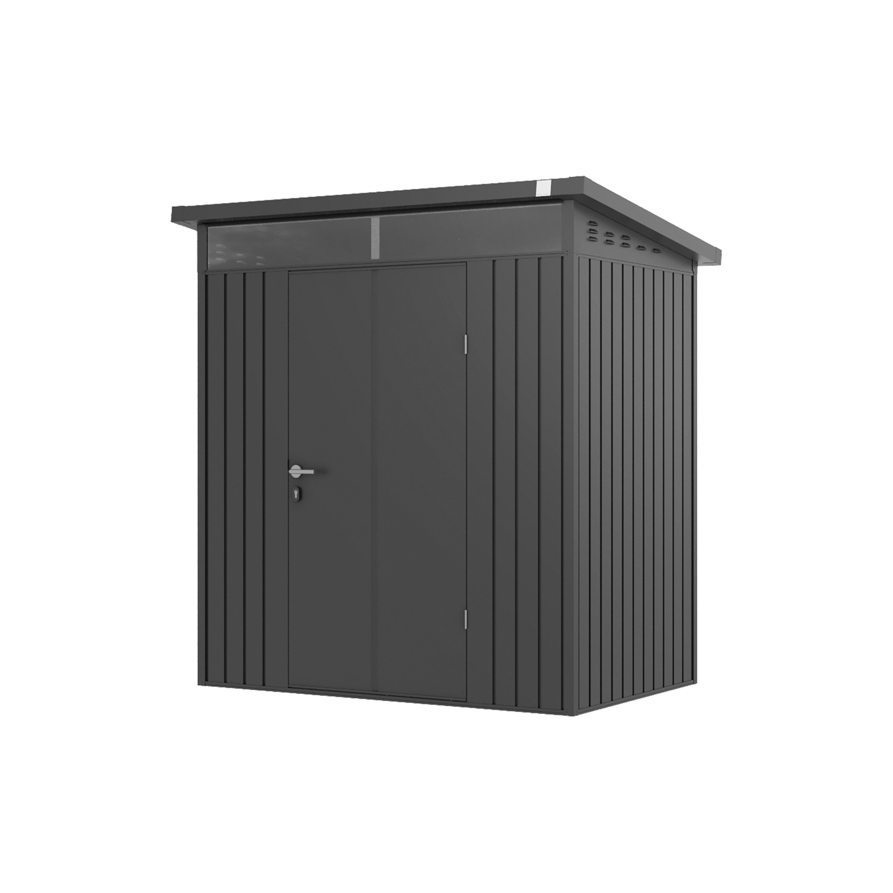 GFP Gerätehaus Gartenhaus Geräteschuppen Lena mit Pultdach, BxT: 180x120 cm günstig online kaufen