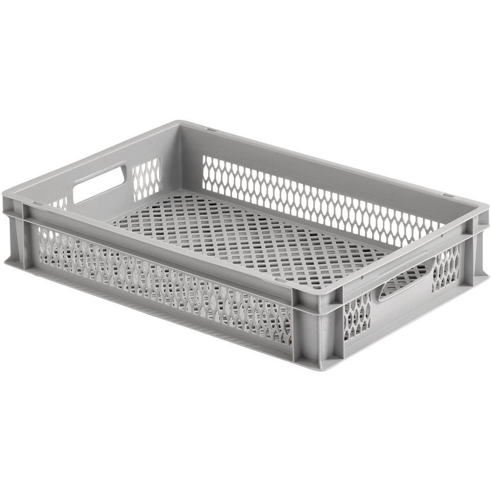 Aufbewahrungsbox Alutec 75050 Kunststoffbox vergittert (B x H x T) 600 x 120 x 400 mm