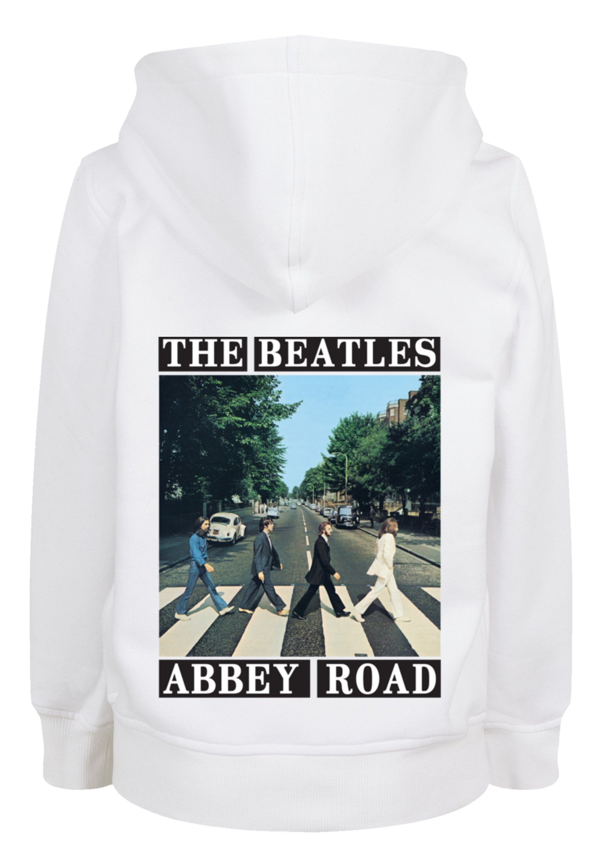 F4NT4STIC Kapuzenpullover The Beatles Abbey Road Print weiß