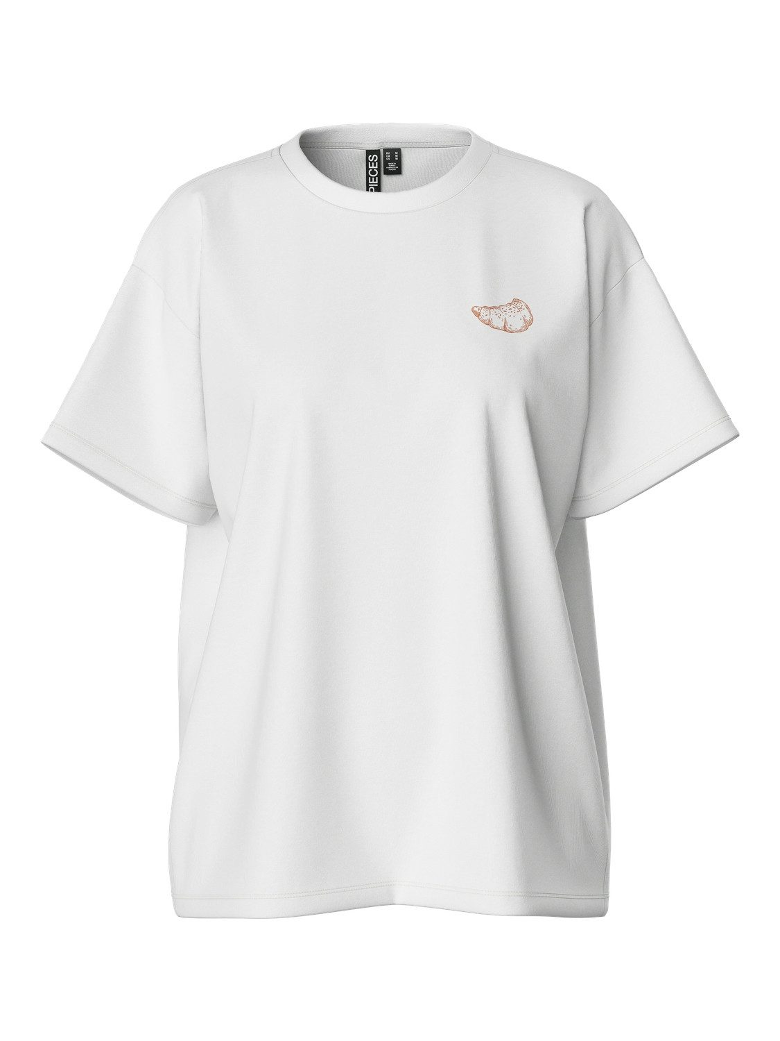 pieces Kurzarmshirt PCTRIXIE SS O-NECK OVERSIZED günstig online kaufen