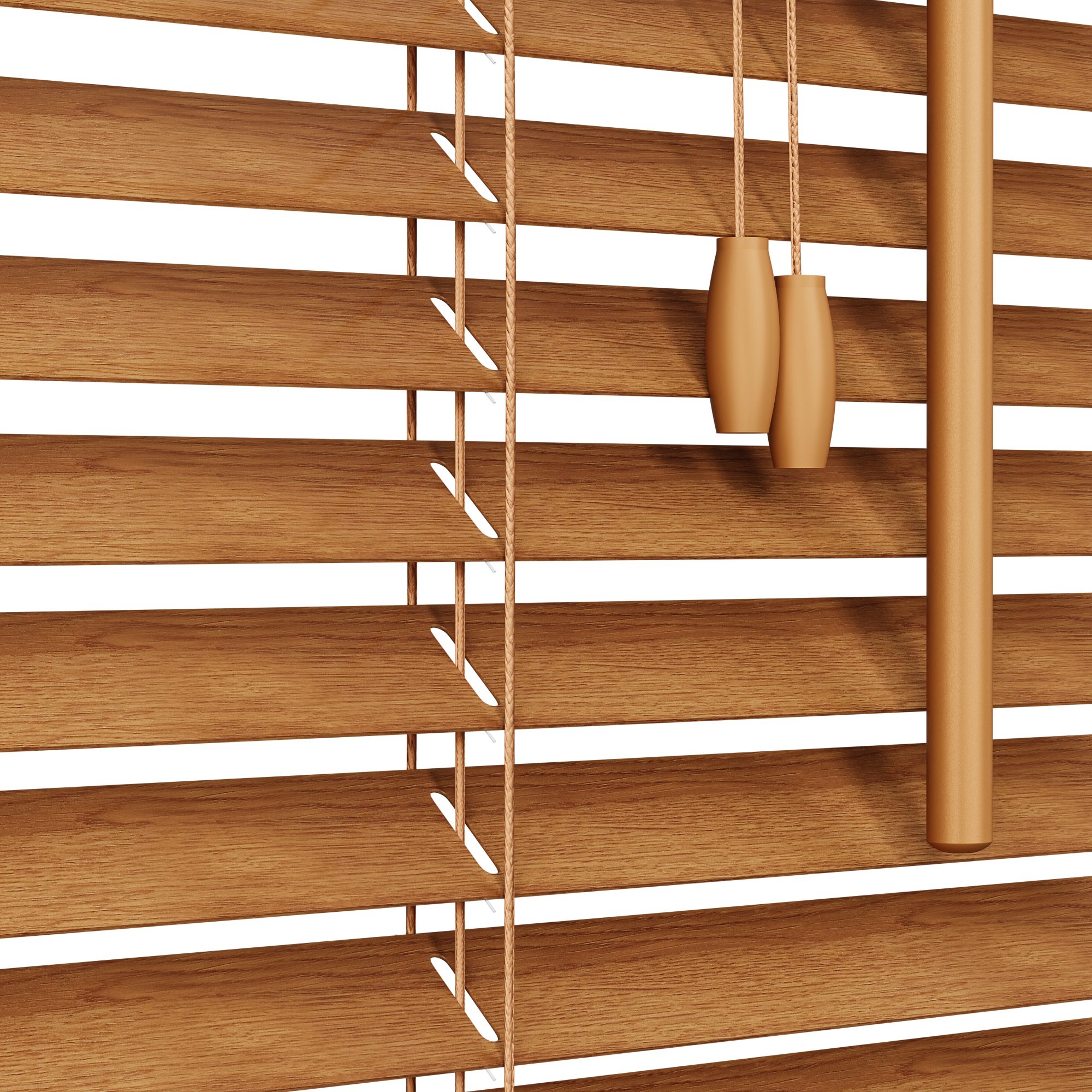 Sekey Jalousie Jalousie Klemmfix ohne Bohren Holzjalousie Holz Rollo Plissee Echtholz, Lamelle 35mm Montage mit Bohren oder ohne Bohren möglich für Fenster