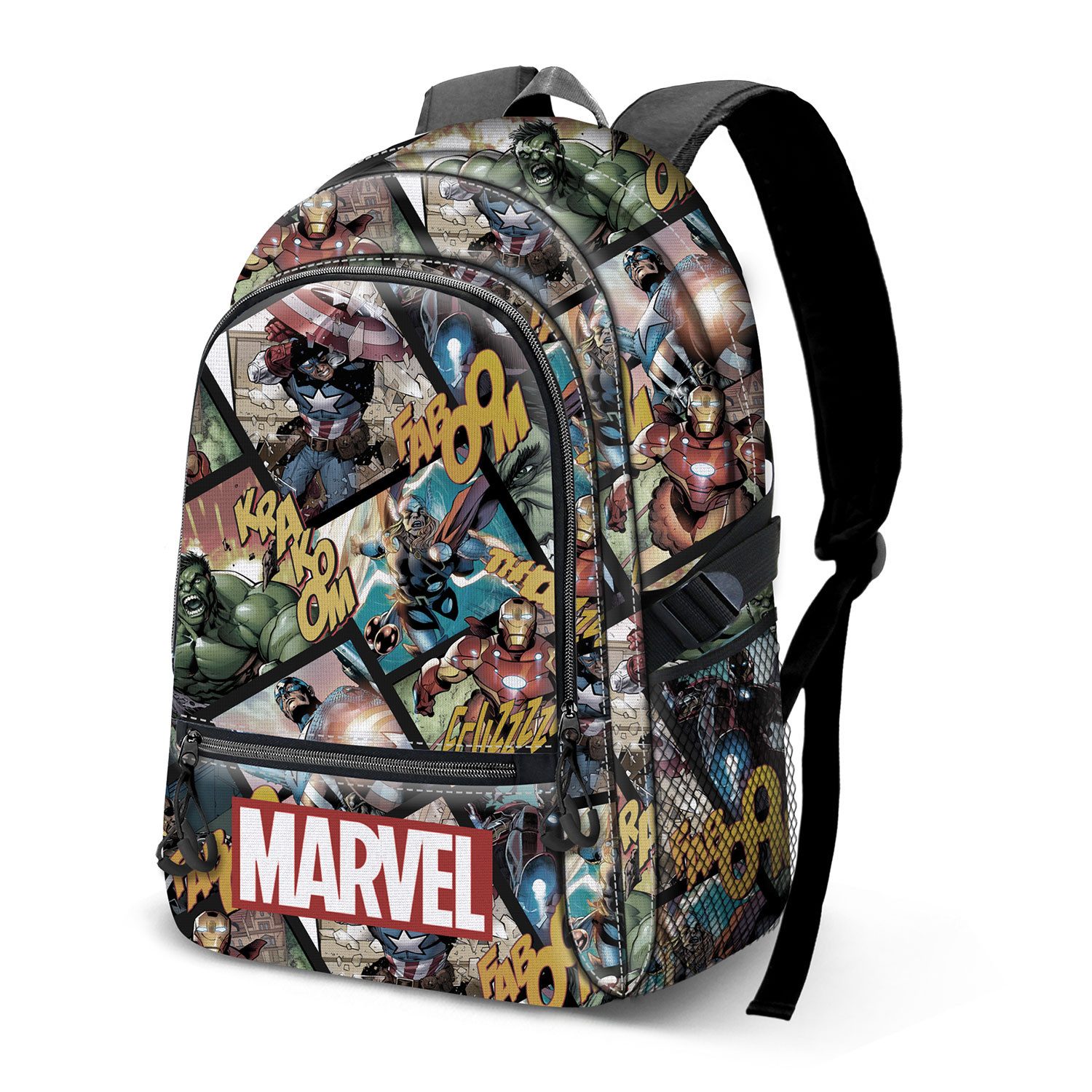 Karactermania Freizeitrucksack Marvel The Avengers Rucksack Urban Laptoprucksack Schulrucksack, mit Laptopfach