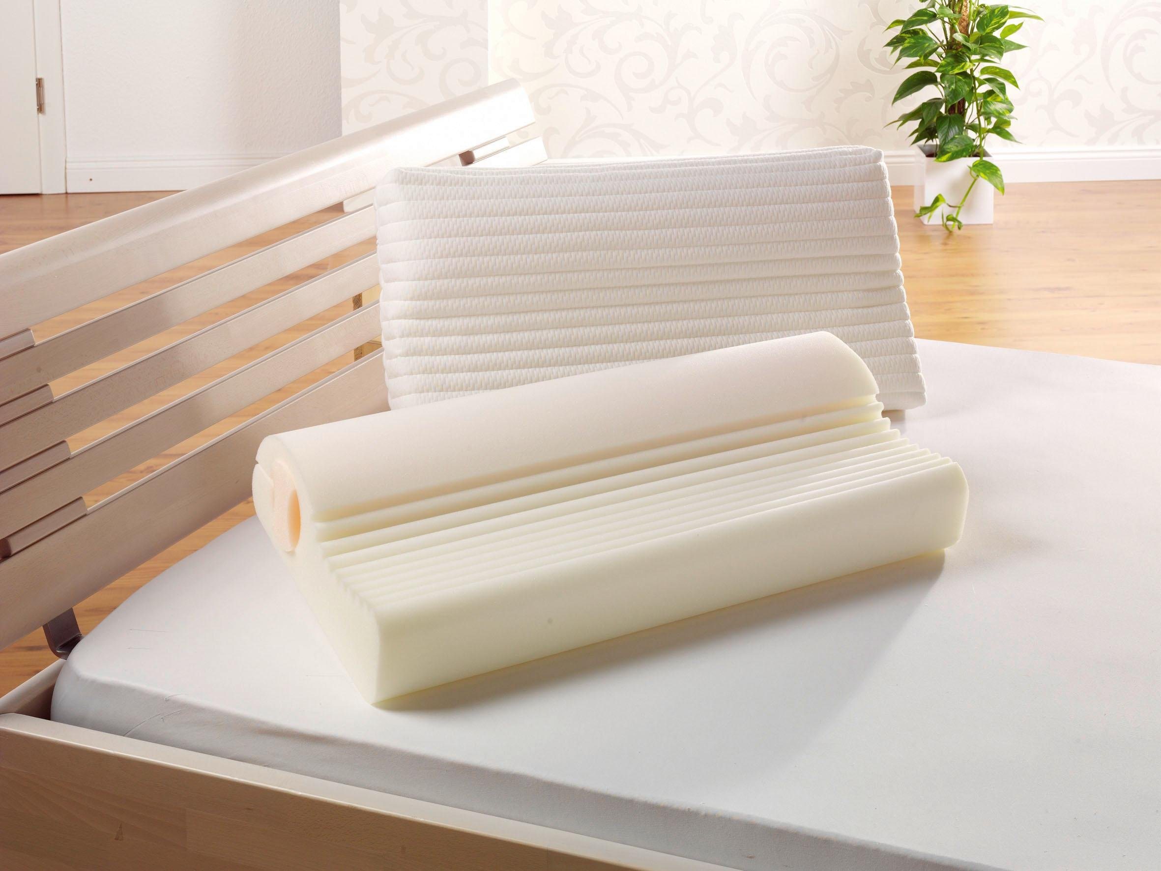 Nackenstützkissen, »Vario 2«, f.a.n. Medisan Sleep & Care, mit Nackenwulst & Kopfmulde Nackenstützkissen, »Vario 2«, f.a.n. Medisan Sleep & Care, mit Nackenwulst & Kopfmulde