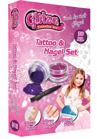 KNORRTOYS ® Kreativset "Glitza Tattoo +...